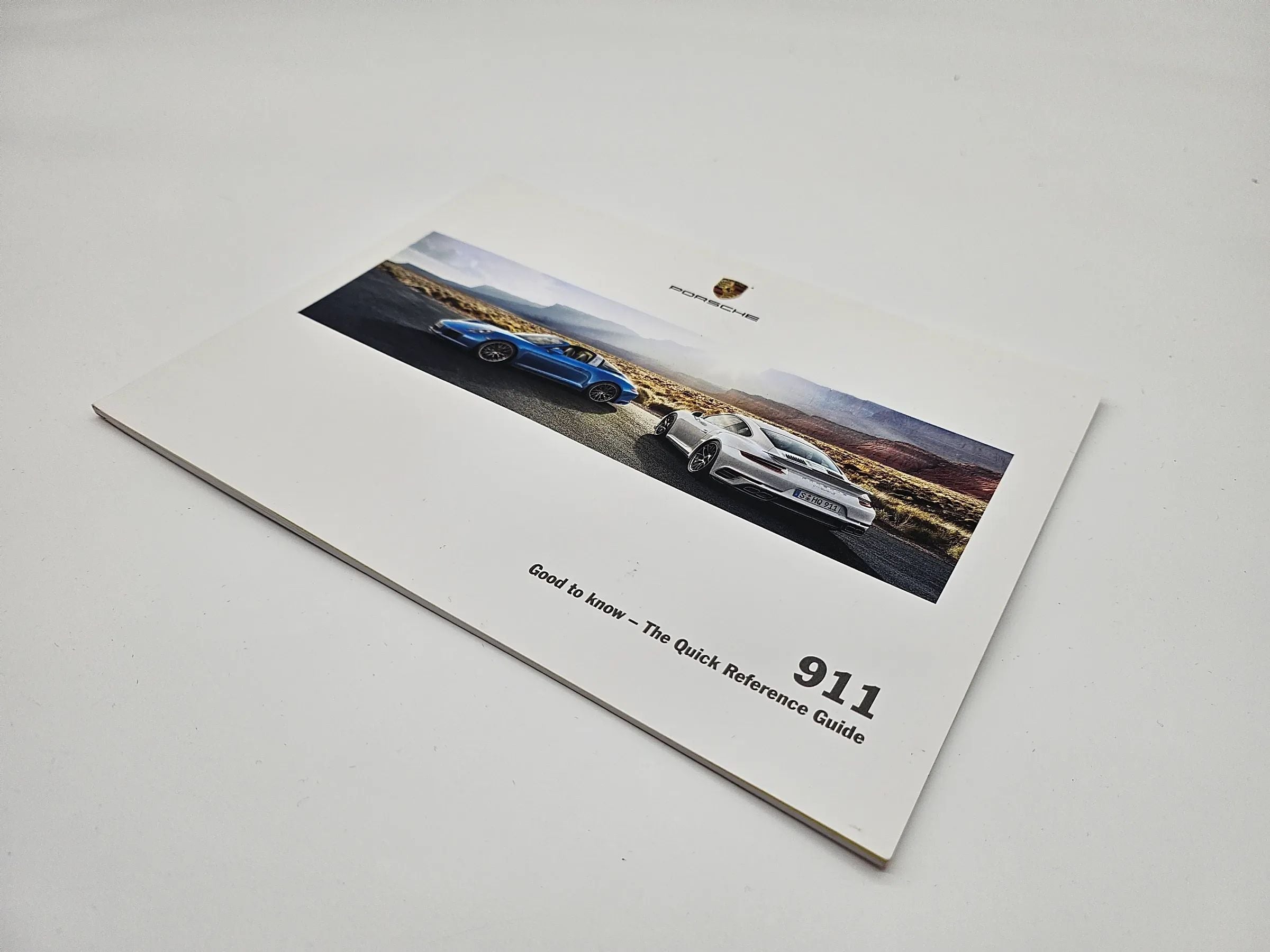 PORSCHE 911 CARRERA  911 TARGA  2017 Typ 991 schnell Betriebsanleitung englisch
