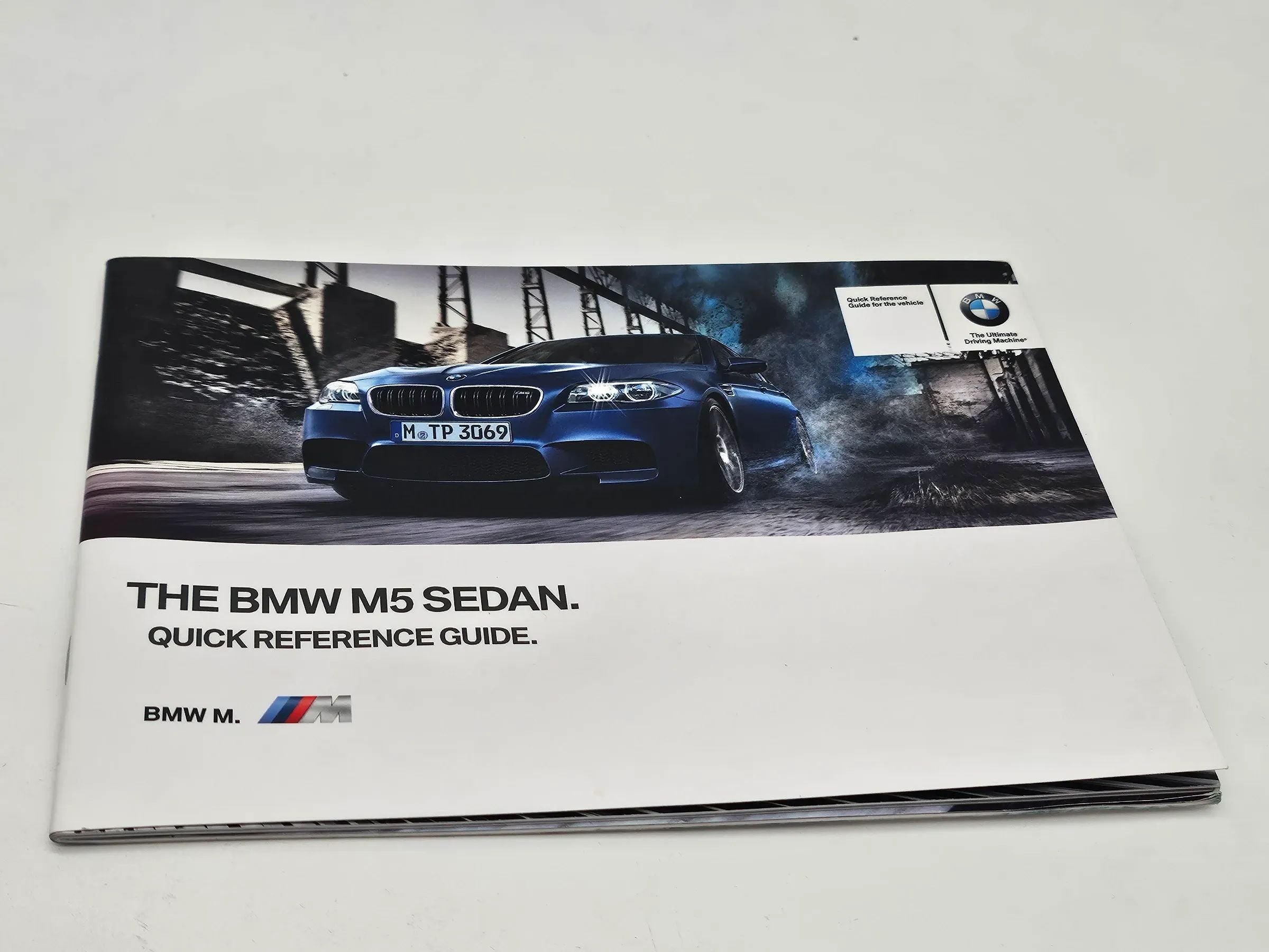 BMW M5 F10 Schnell  Betriebsanleitung  Bedienungsanleitung Bordbuch englisch