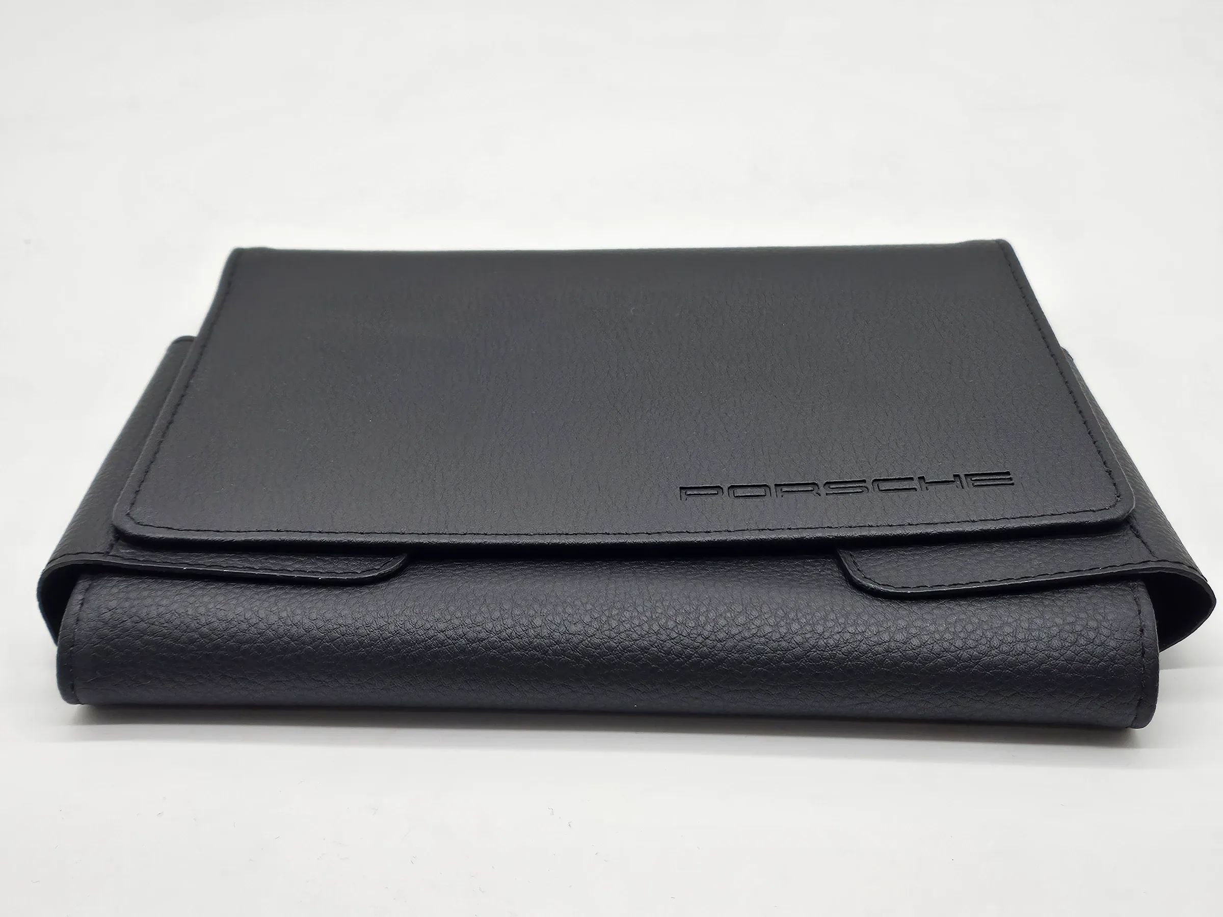 Original Porsche Cayenne 9Y  Turbo etc. Bordmappe Leder schwarz