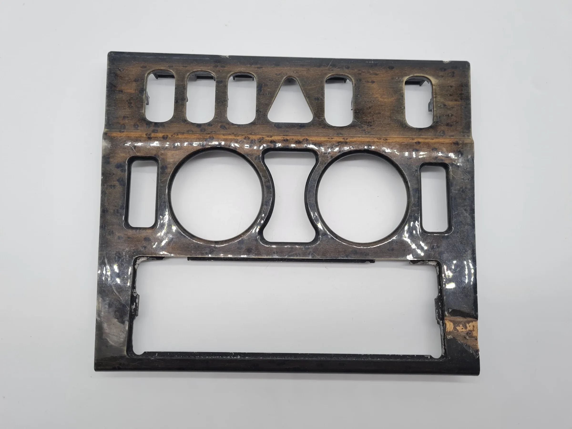 Original Mercedes E-Klasse (W210) Abdeckung Mittelkonsole Holzoptik A2106880308