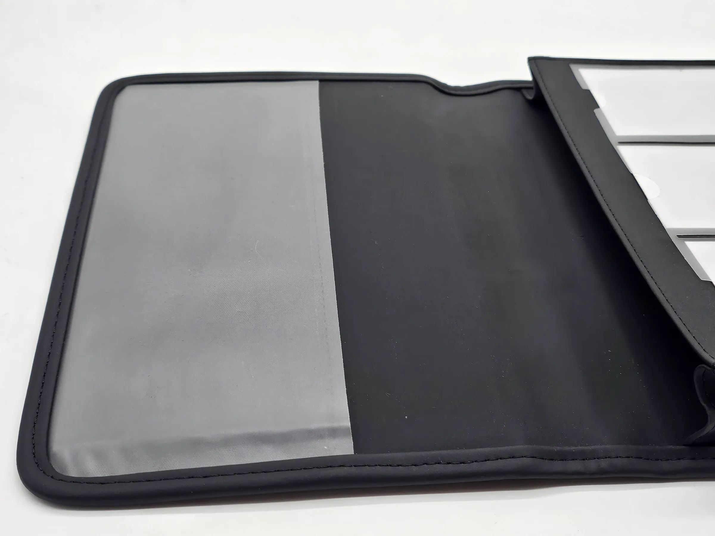 Original  AEC Dodge Challenger SRT Bordmappe leder Schwarz