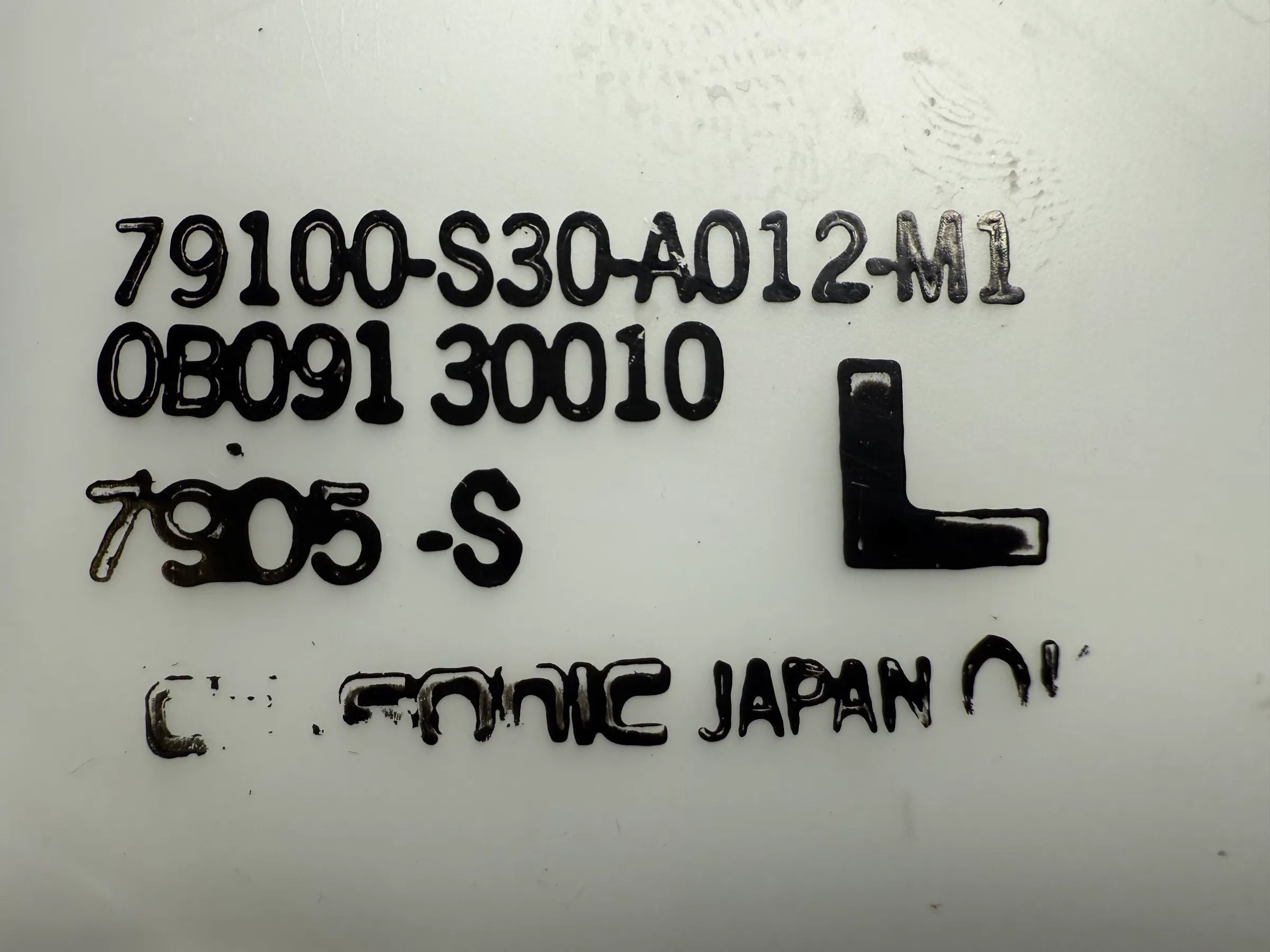 Original Honda Prelude Heater Core Assembly Housing Unit 79100-S30-A012-M1 