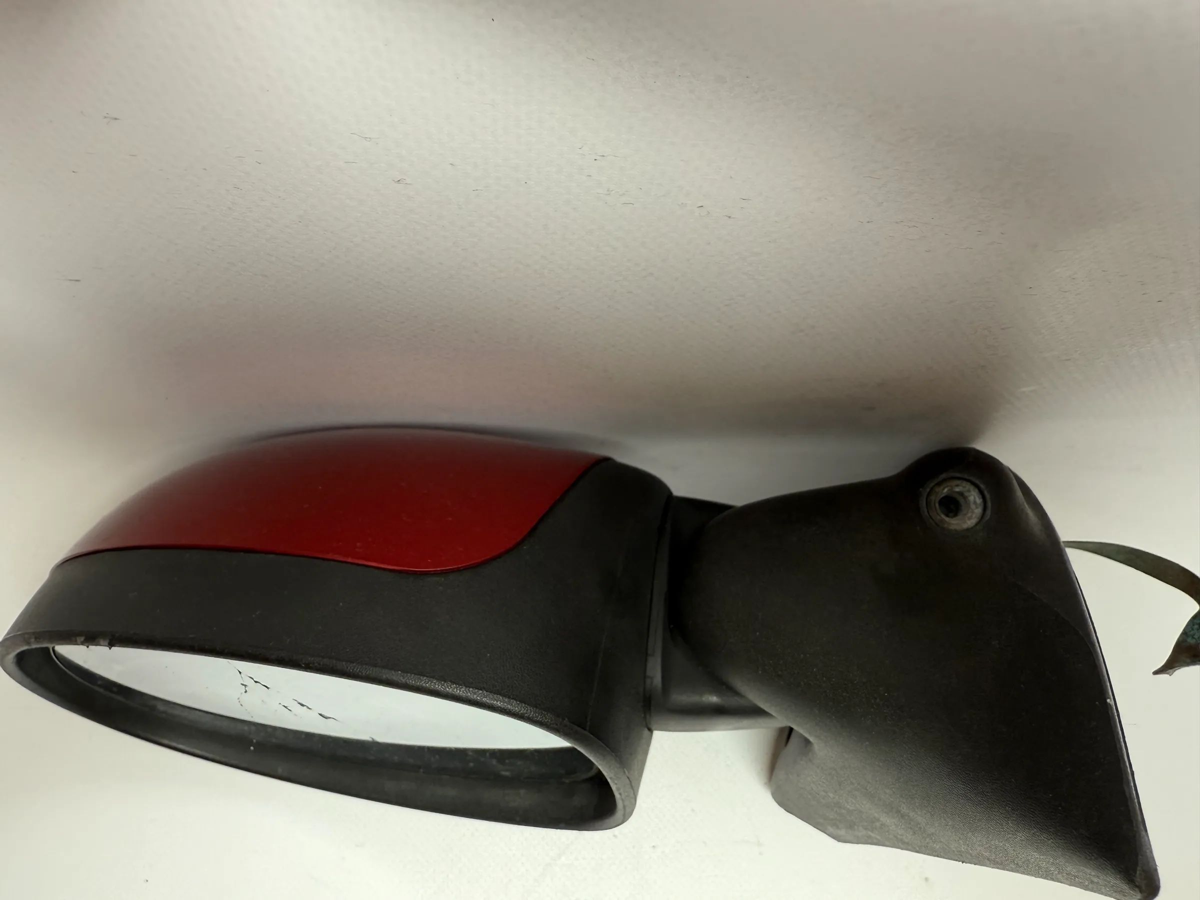 อะไหล่แท้ RENAULT Twingo กระจกมองข้างซ้าย ไฟฟ้า สีแดง E2014001