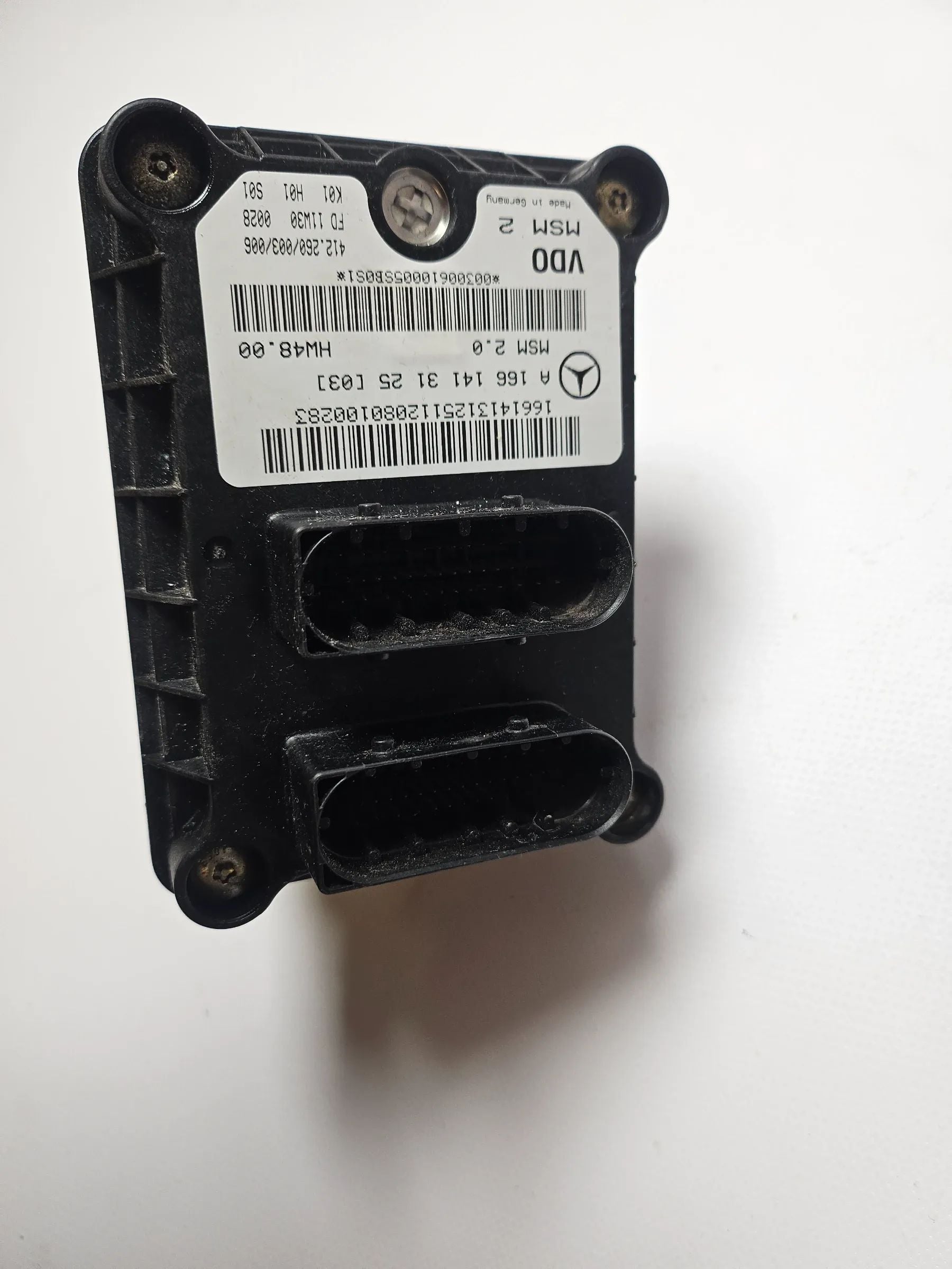 Boîtier de commande moteur Mercedes A Classe W168 Papillon des gaz A1661413125 A166 141 31 25