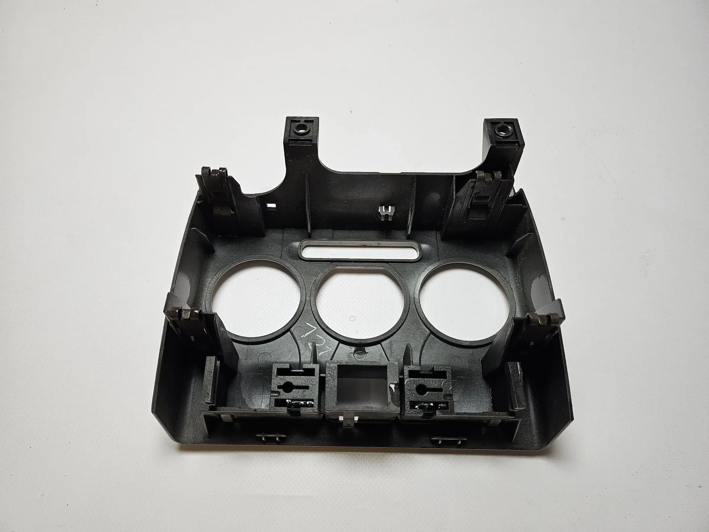 Original Opel Zafira 1.8 Ano 2003 Tampa de Comando do Aquecimento Prateada 024420732