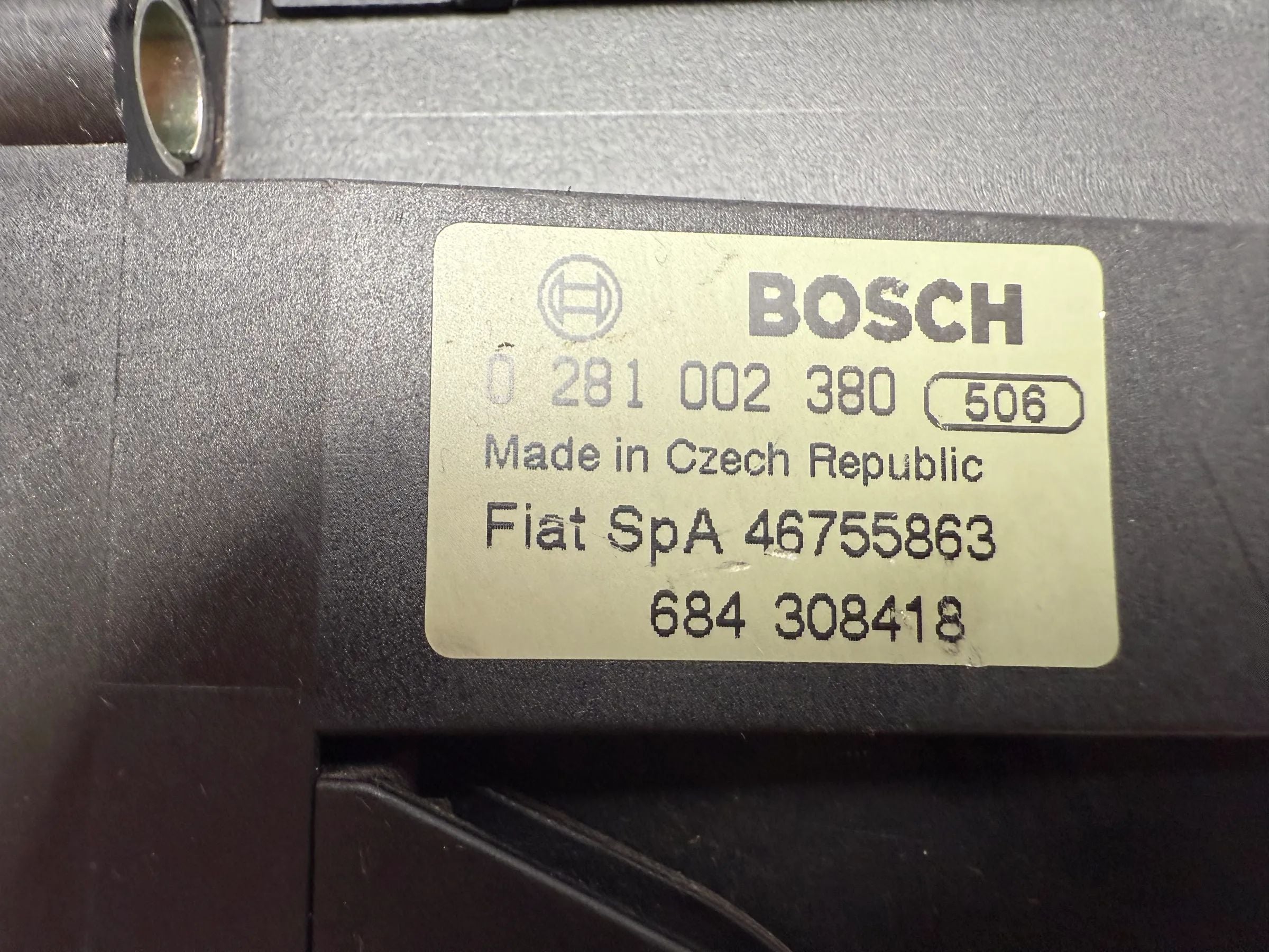 Original ALFA ROMEO 147 937 Pédale d'Accélérateur Bosch 46755863 0281002380