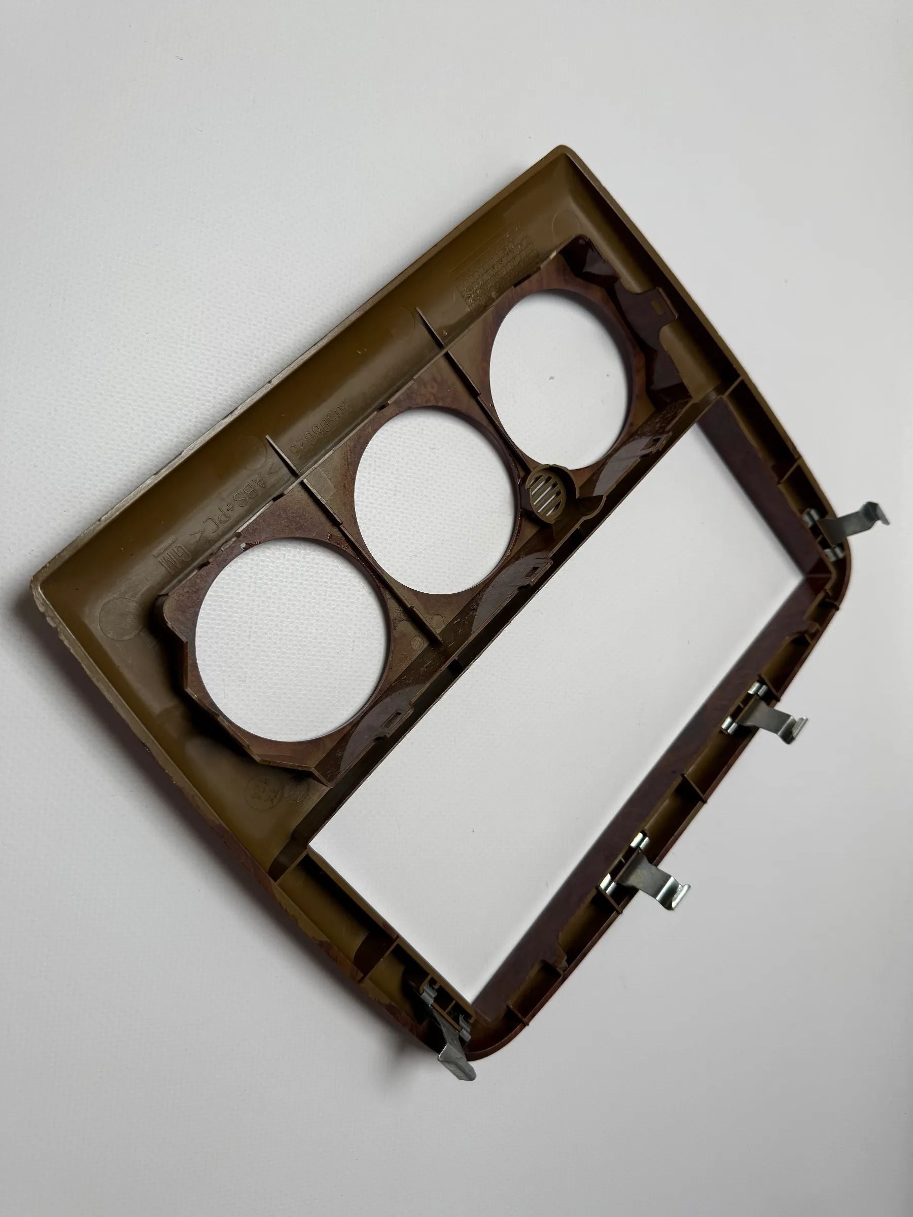 Original Opel Vectra B GM Moldura de Consola Central Madera Raíz 90508026