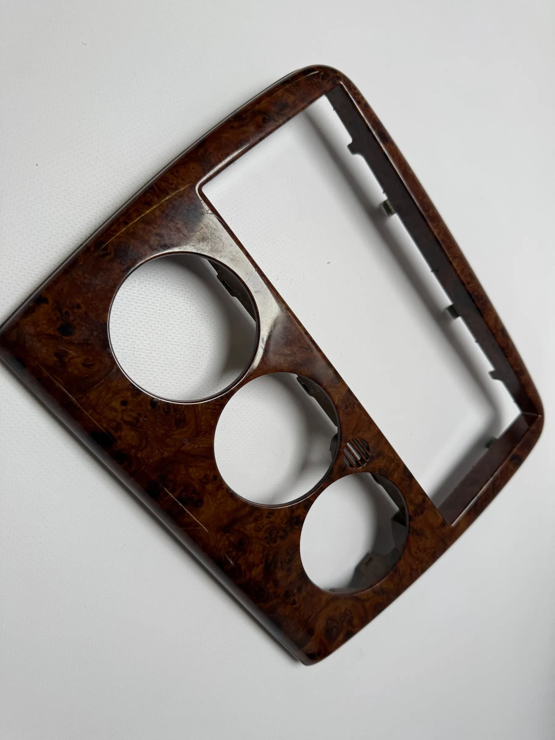 Original Opel Vectra B GM Moldura de Consola Central Madera Raíz 90508026