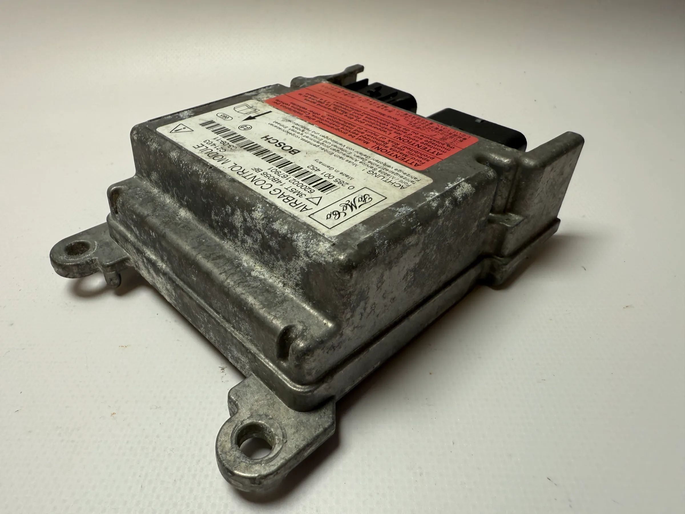 Original Ford Focus C-Max 2.0 2005 Unidade de Controlo do Airbag 3M5T14B056BF / 0285001452