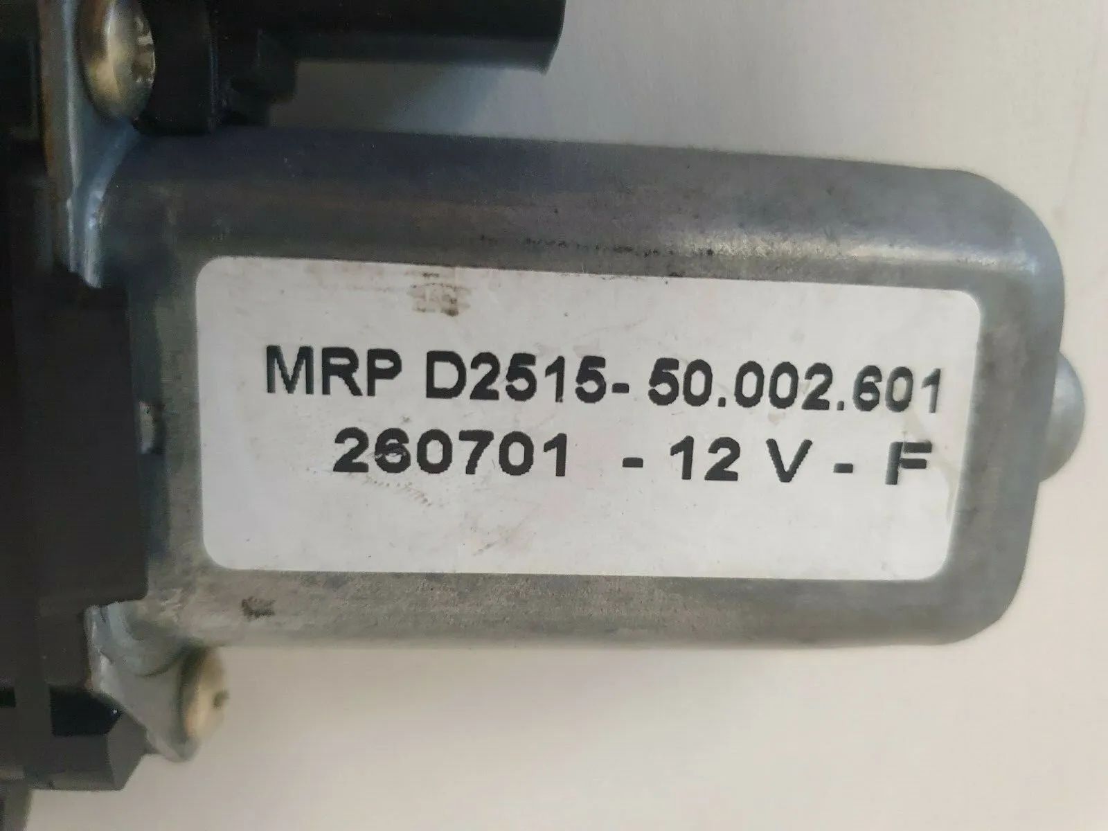 FIAT STILO (192) 3-DOOR WINDOW REGULATOR MOTOR DRIVE FRONT LEFT D251550002601 