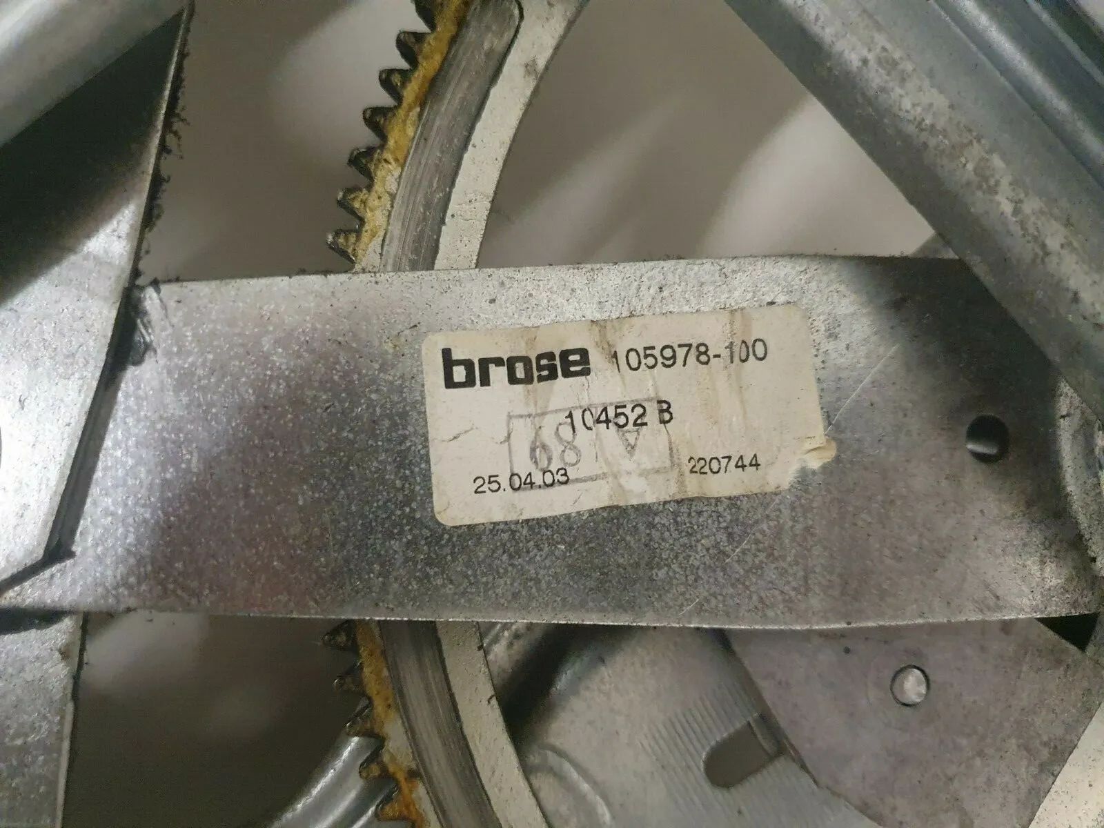 ORIGINE LEVE-VITRE ÉLECTRIQUE OPEL ASTRA G CABRIOLET DROIT ARRIÈRE 105978-100