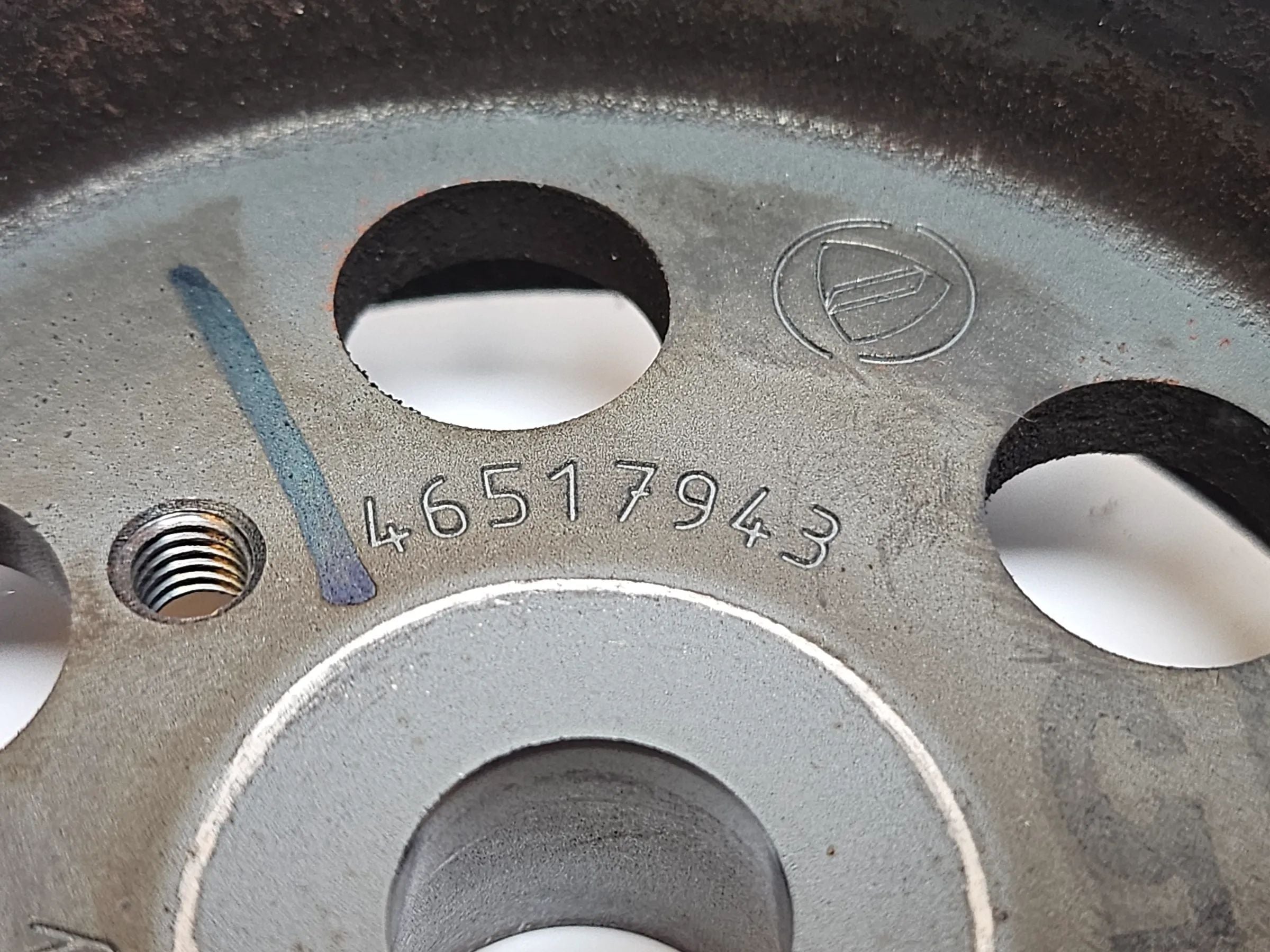 Punto 188 1,9 JTD Zahnrad Riemenscheibe Hochdruckpumpe 46517943 Original