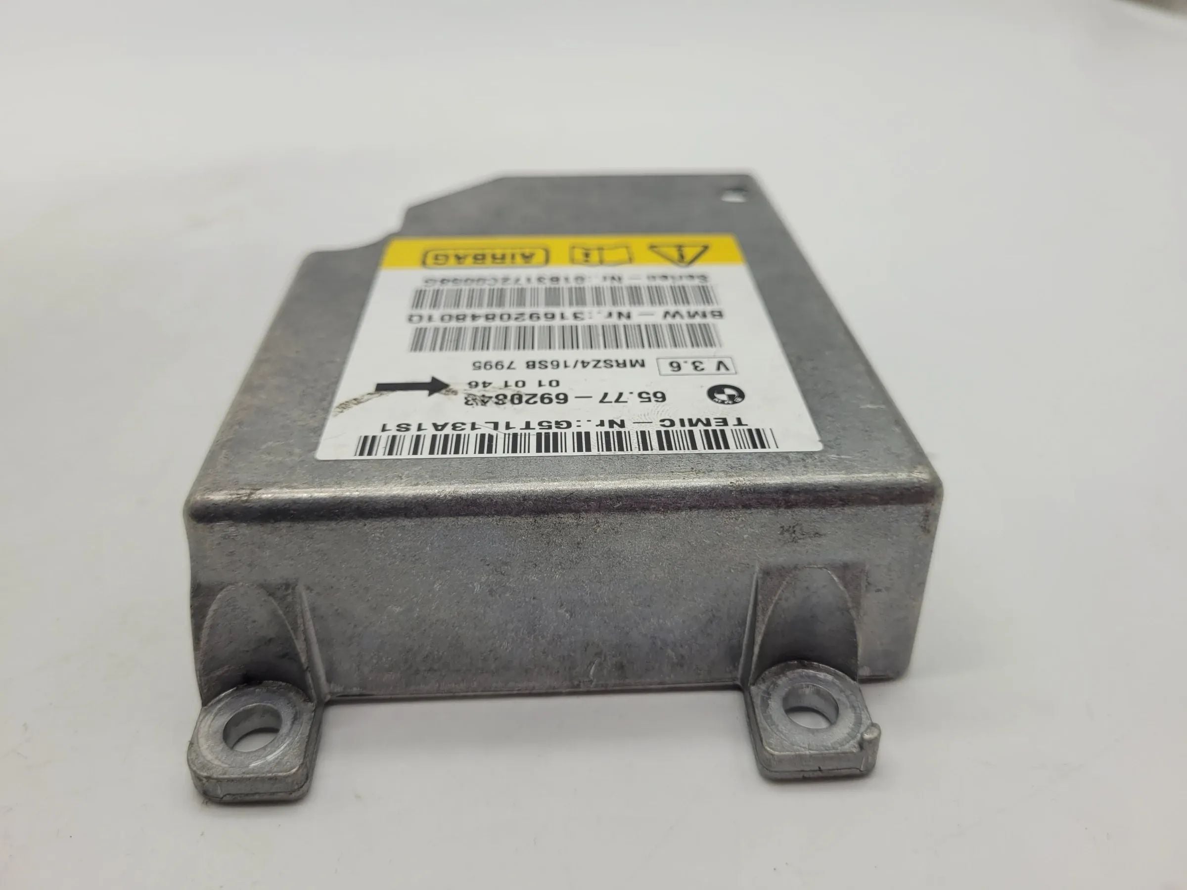 BMW 5er Touring E39 Airbagsteuergerät Sensor 65.77-6920848 (Original)