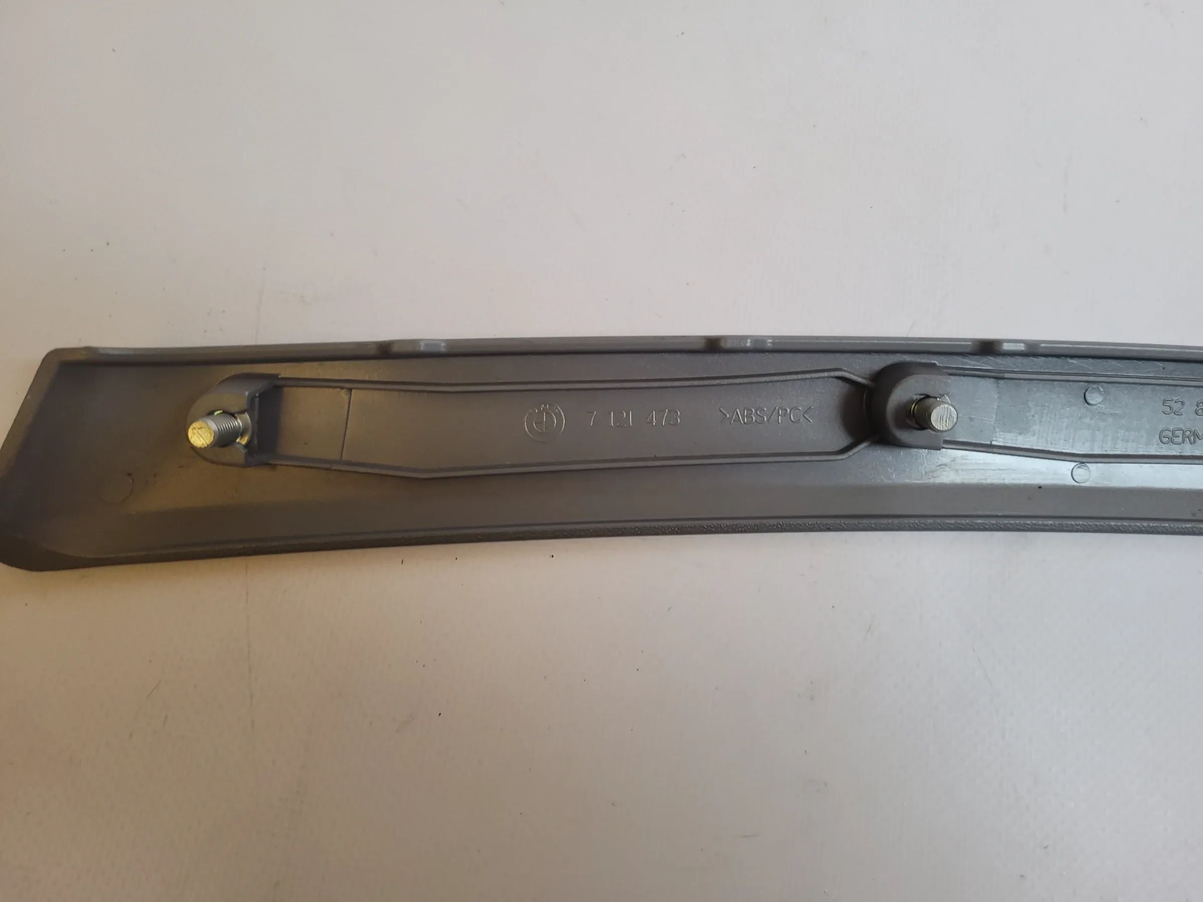 BMW 3er Touring E91 Dekorleiste Leiste Satinsilber Vorne Links 7121473 Original