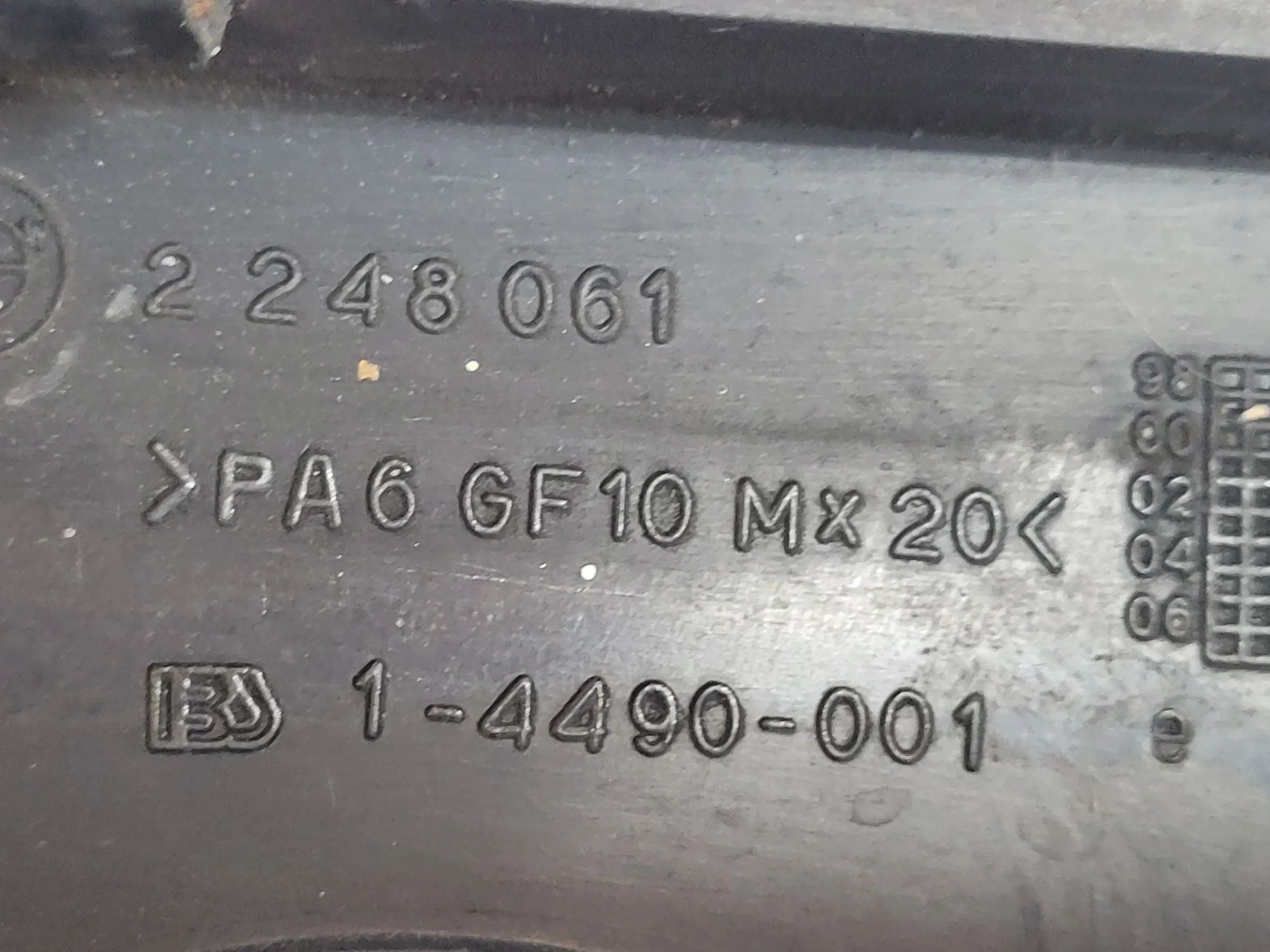 BMW 5er Touring E39 Motorabdeckung Verkleidung 2248061 Original