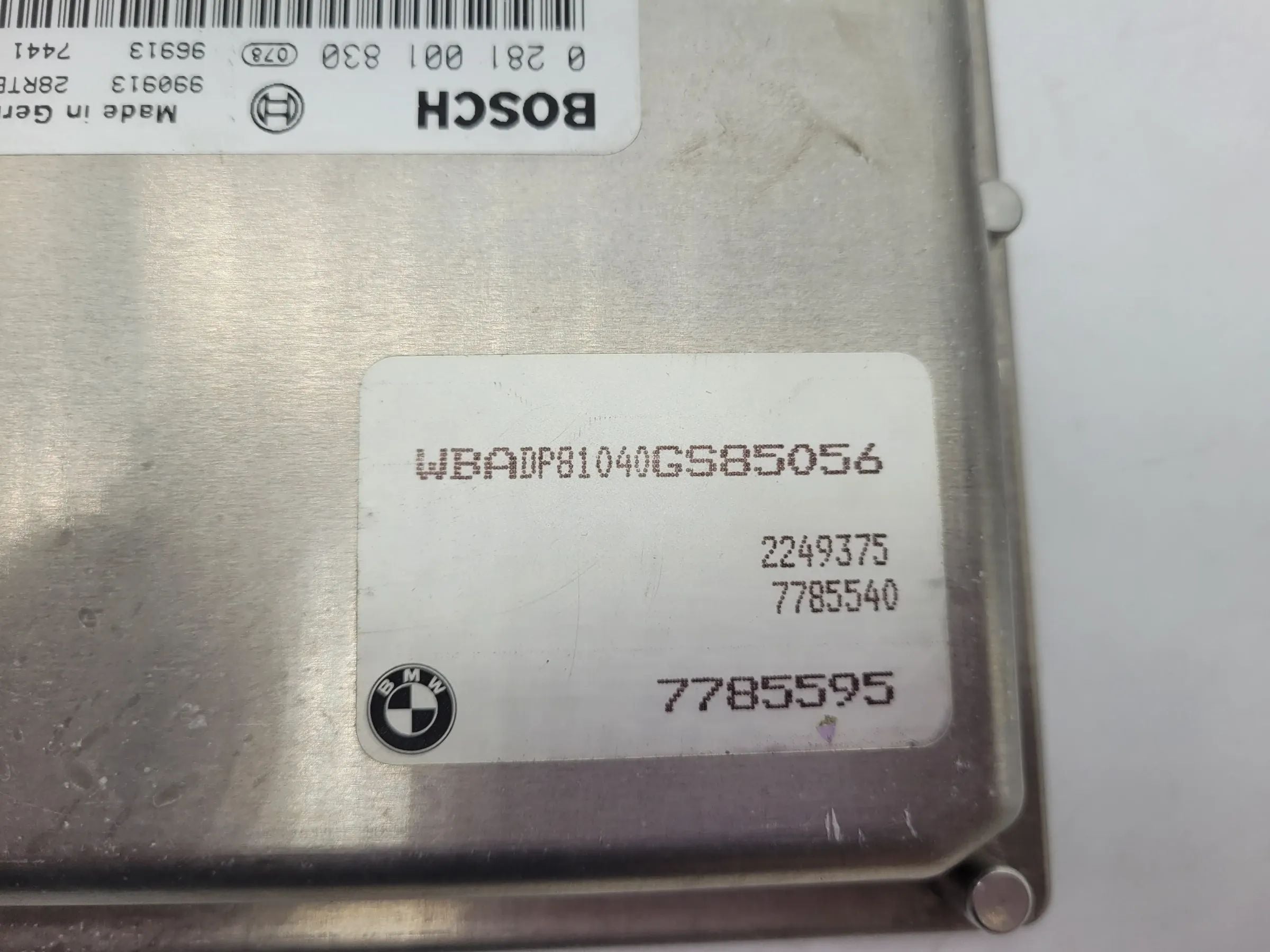BMW 5er Touring E39 Motorsteuergerät M57D30 ECU 7785540 Original