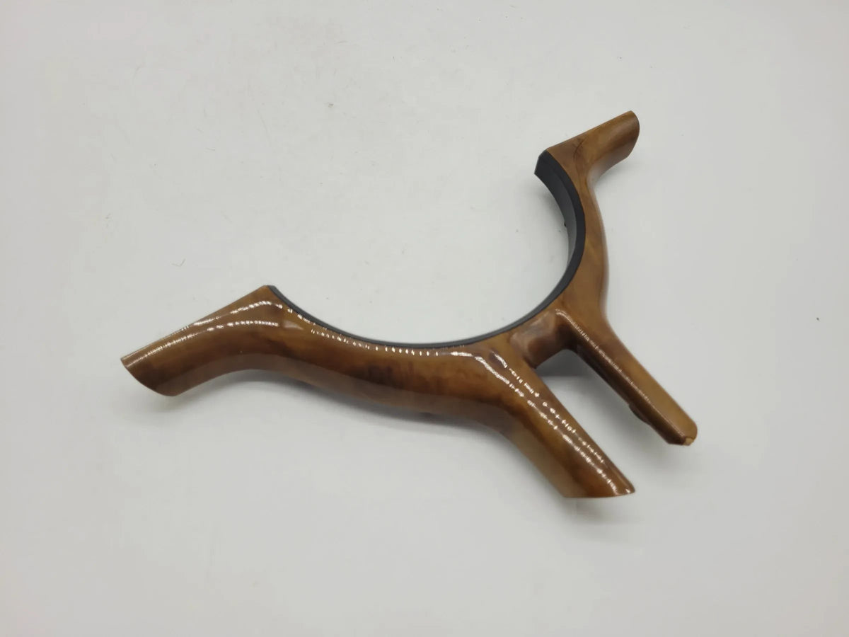 BMW 5er Leiste Lenkradschalter Unterteil Holzoptik (6760581) Original