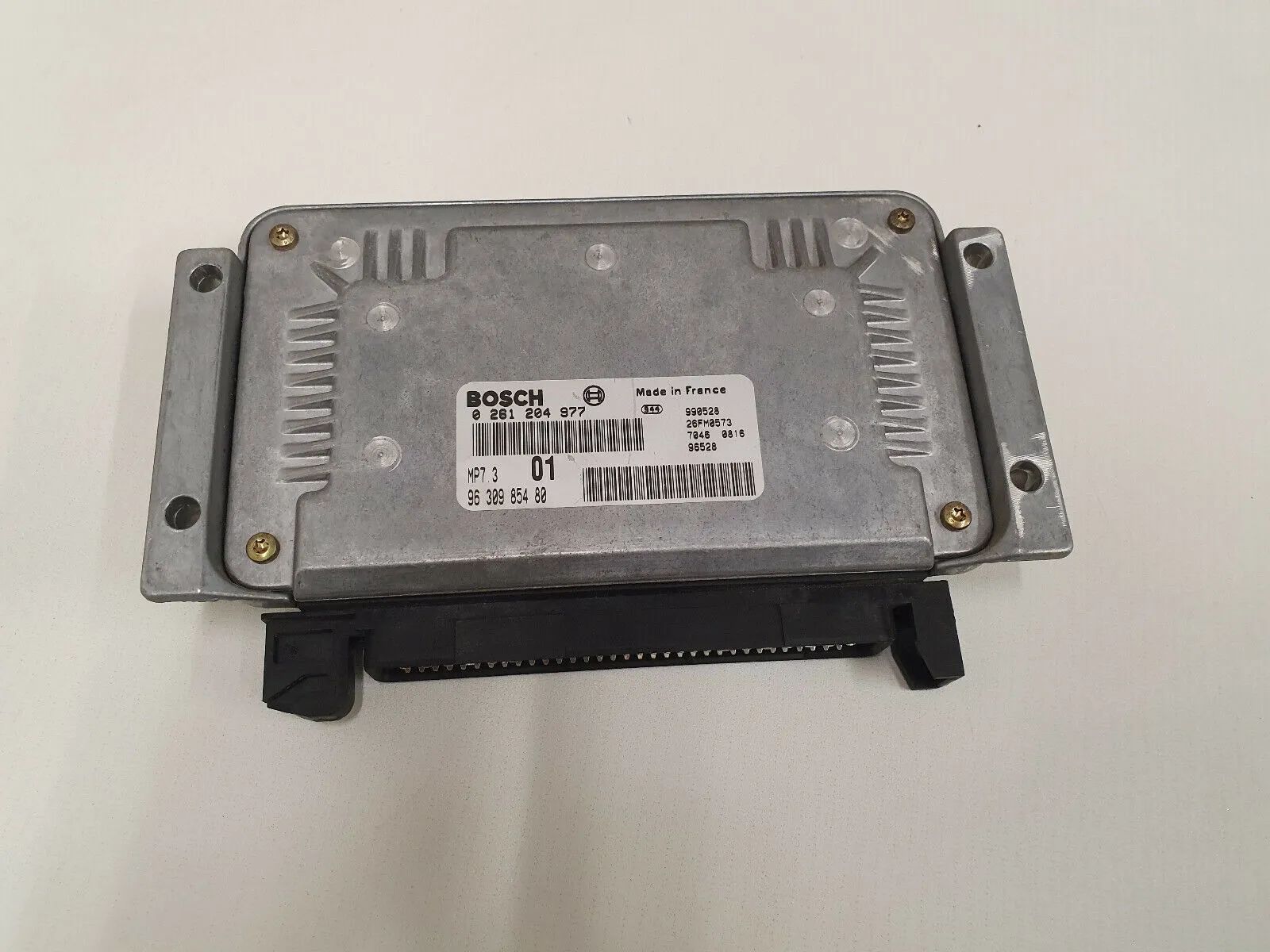 Engine control unit Citroen Berlingo BJ 2000 Bosch 0261204977 9630985480 K17 