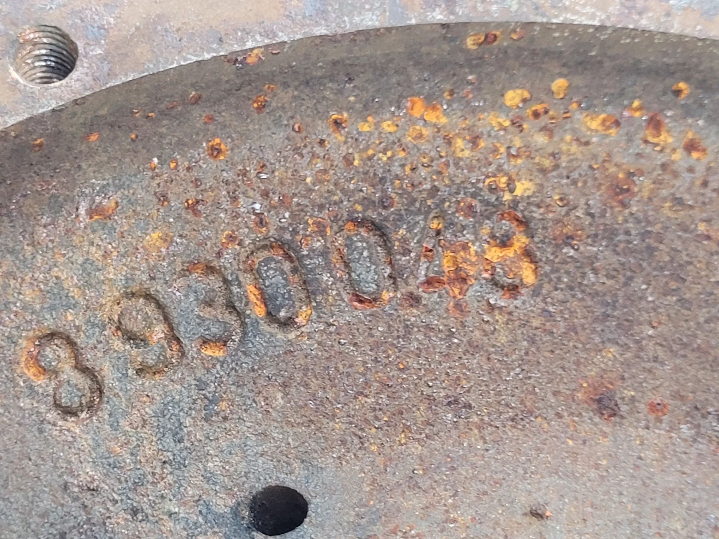 Original Opel Rekord/Manta/Kadett/Ascona Schwungscheibe 8930048