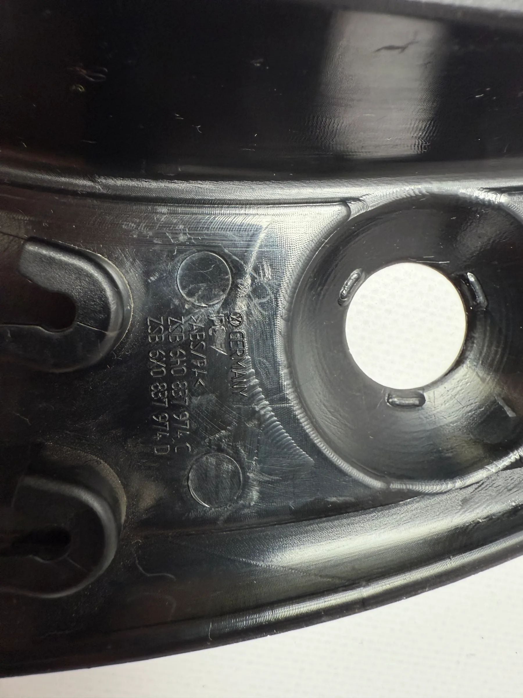 Original VW Lupo cover trim exterior mirror 6H0837974C 