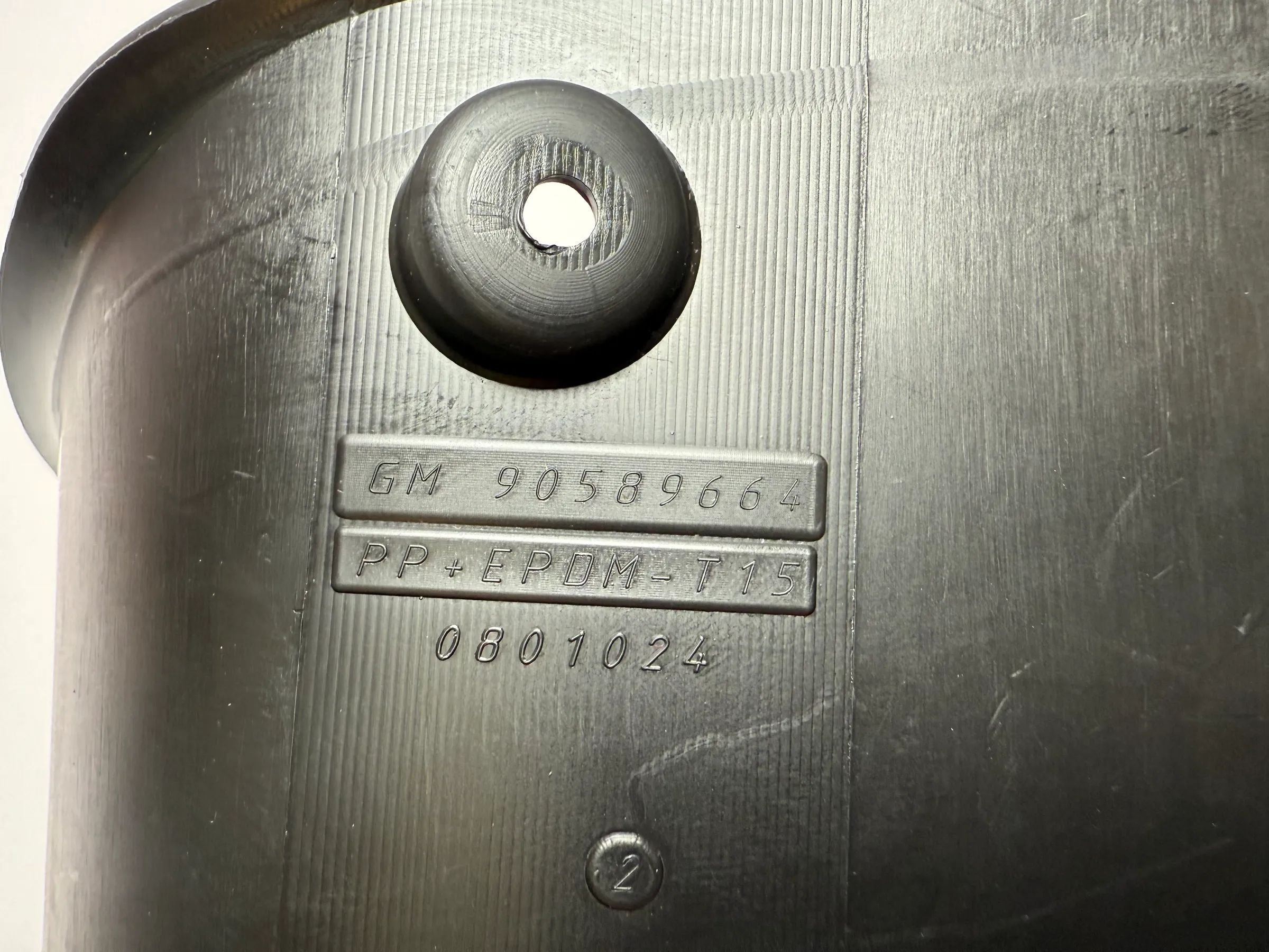 Originele Opel Astra Cabrio 1.6 16V Tachometer Afdekking 90589664