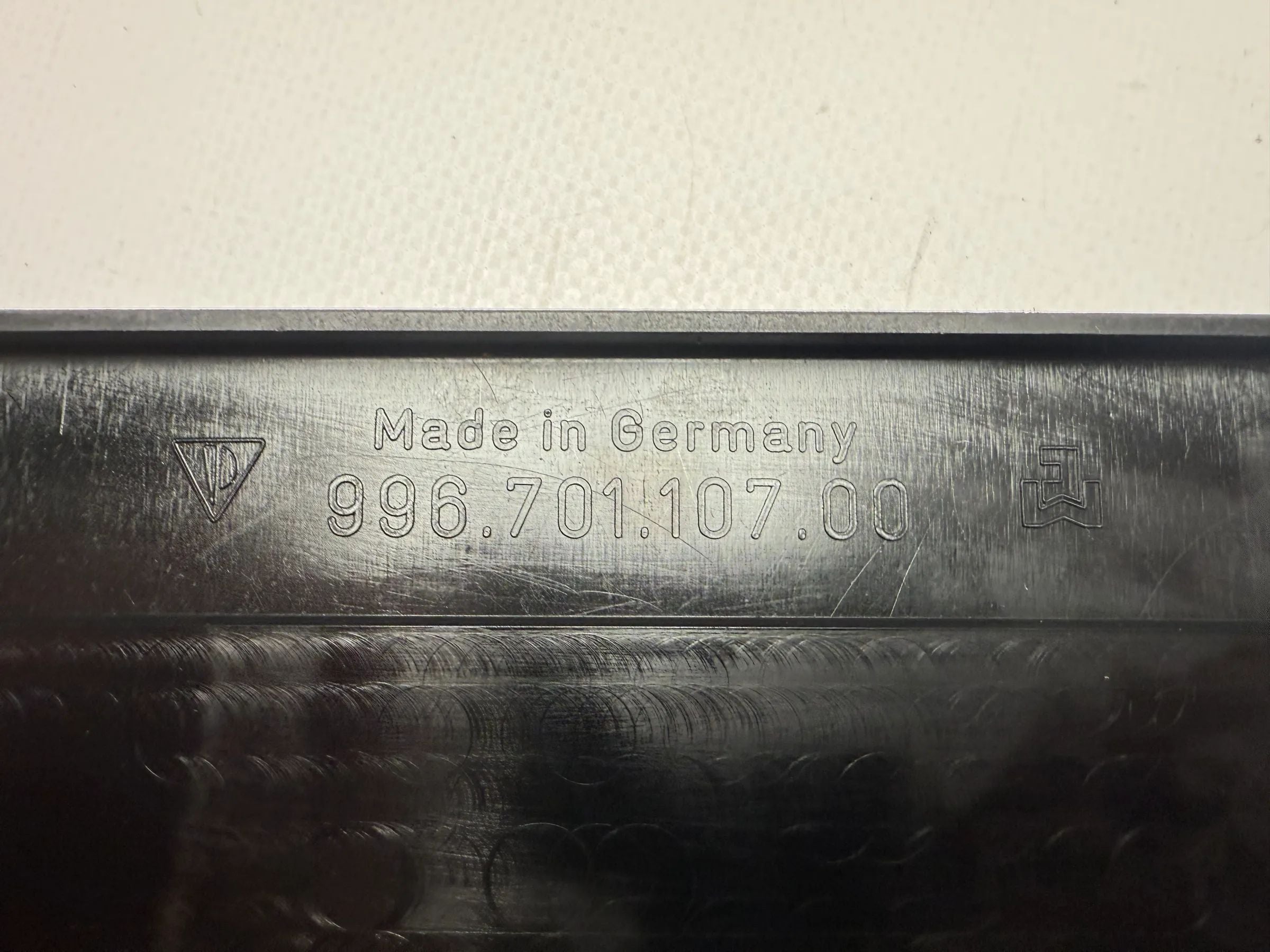 Originele Porsche 996 Boxster Nummerplaathouder Voor en Achter 99670110700