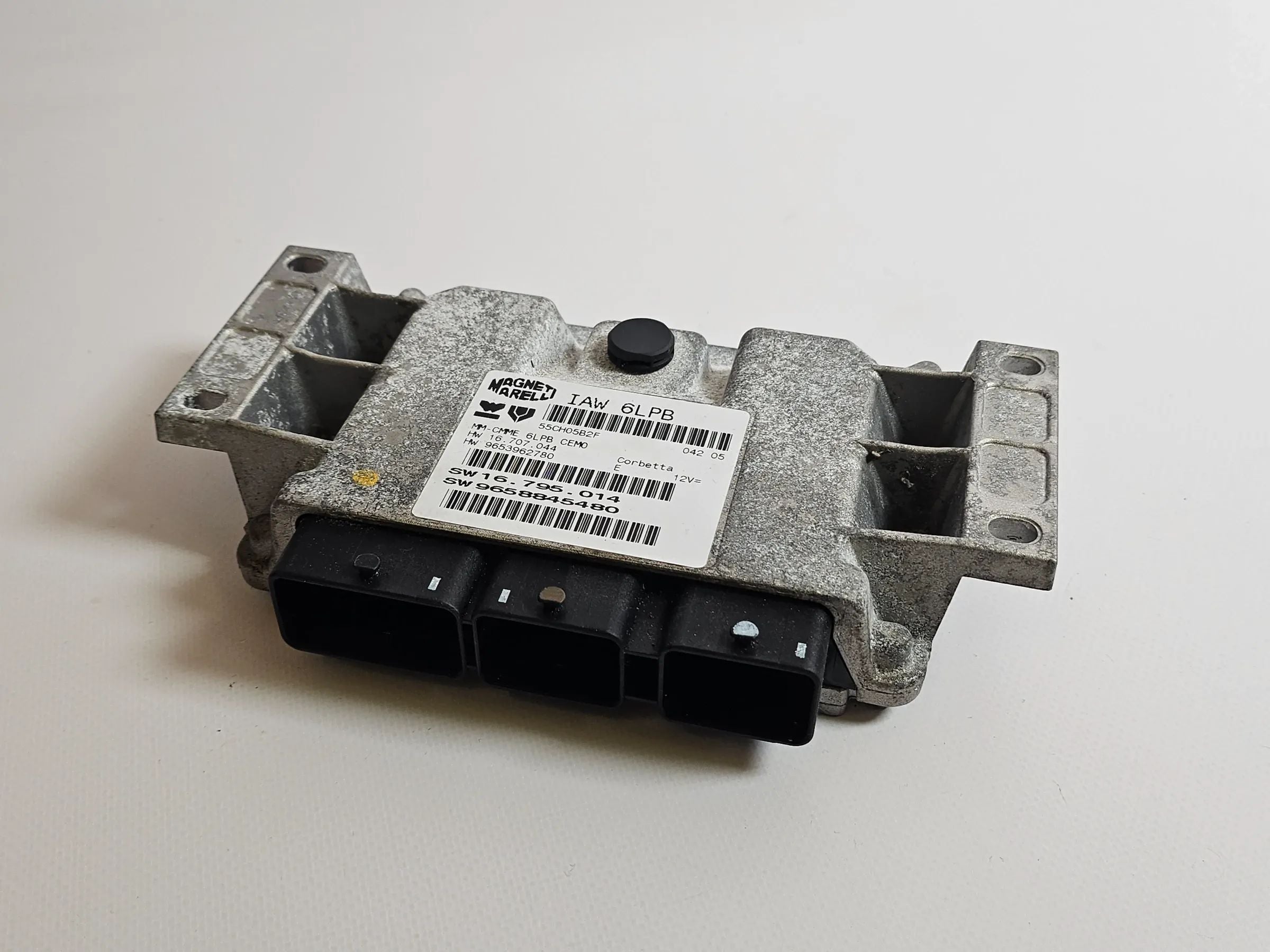 อะไหล่แท้ CITROËN C5 I DC 2.0 140 PS กล่องควบคุมเครื่องยนต์ ECU 9658845480 9653962780