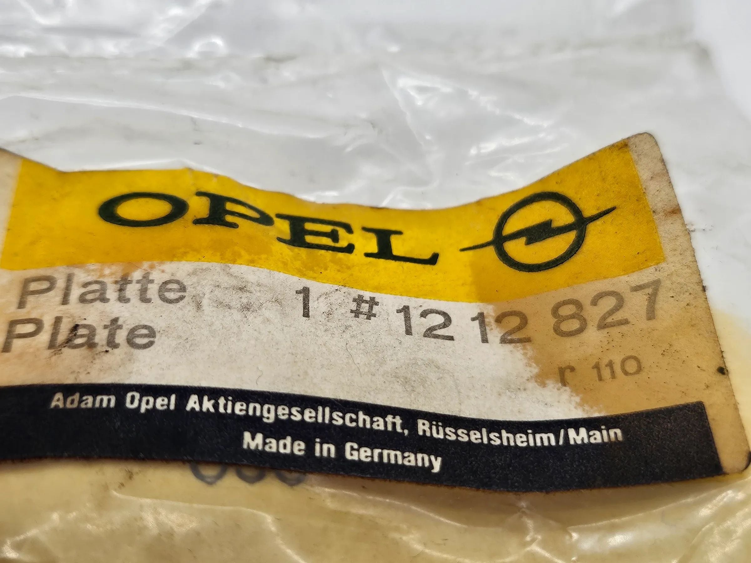 Originele Opel Bosch reparatieplaat ontstekingsverdeler 1212827 1237110034