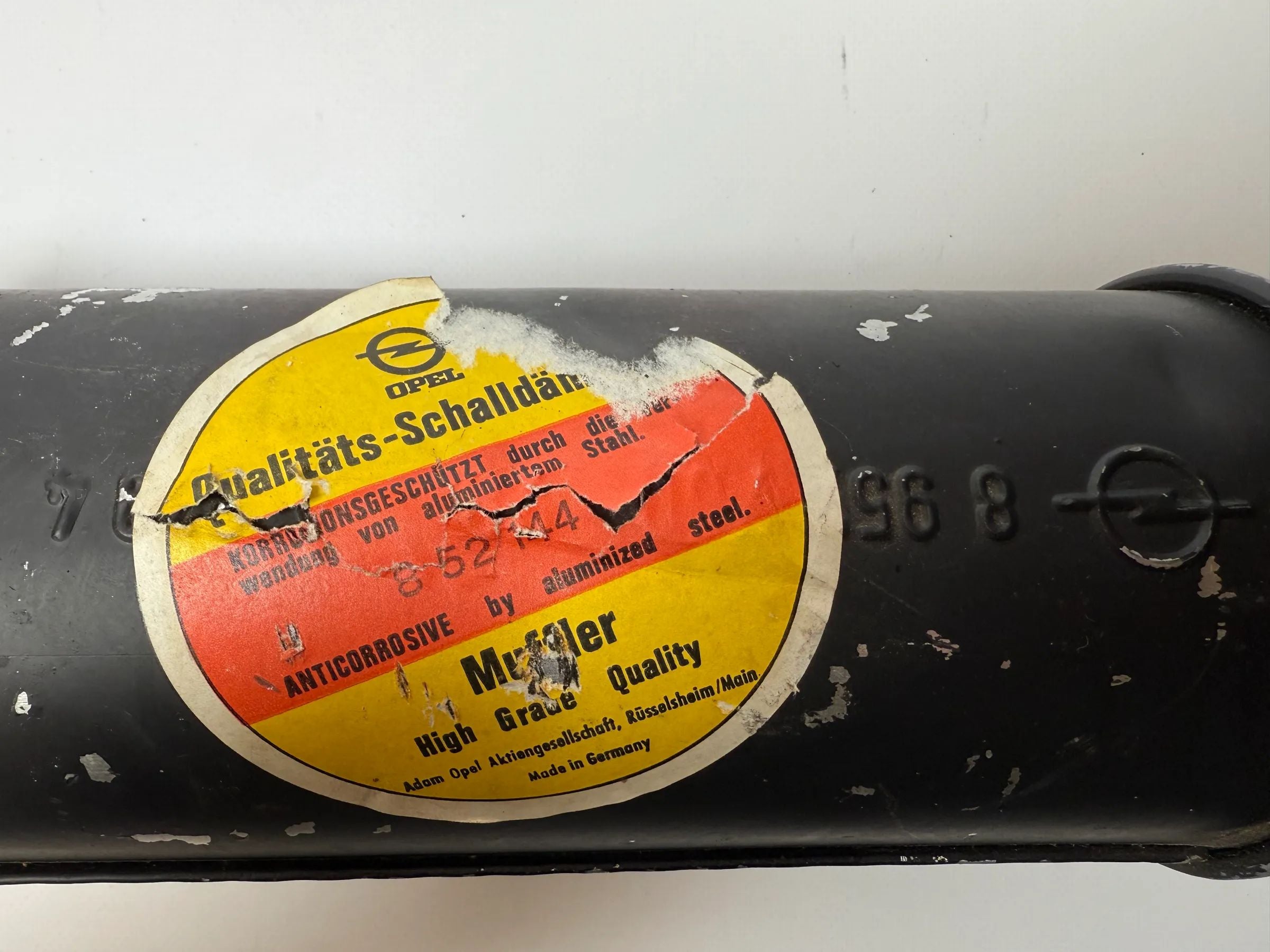 Oryginalny tłumik Opel Commodore A GS 1967-71 2,5H 852144