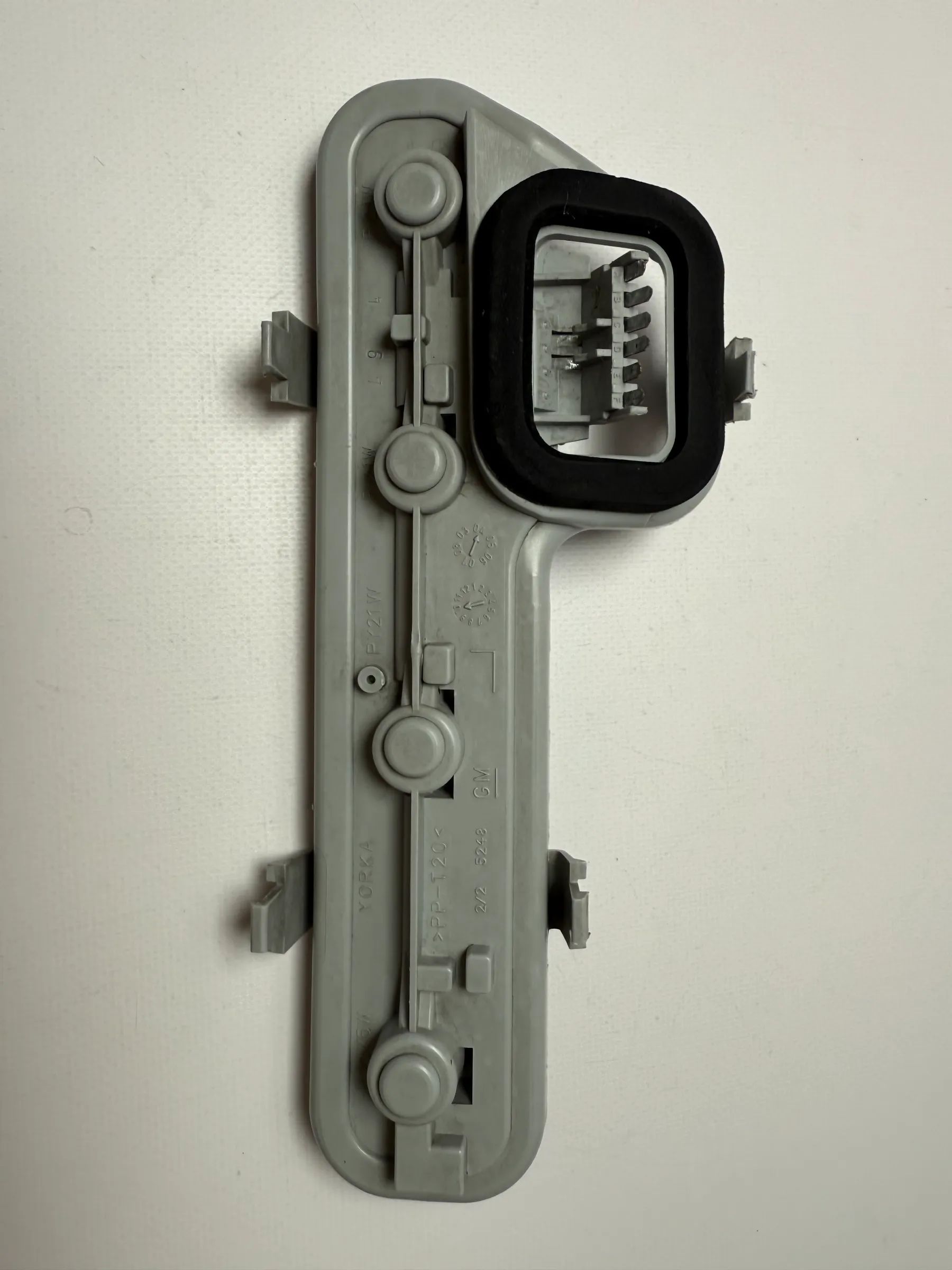 Original Opel Zafira A T98 lamp holder rear light left gray GM Yorka 5248 