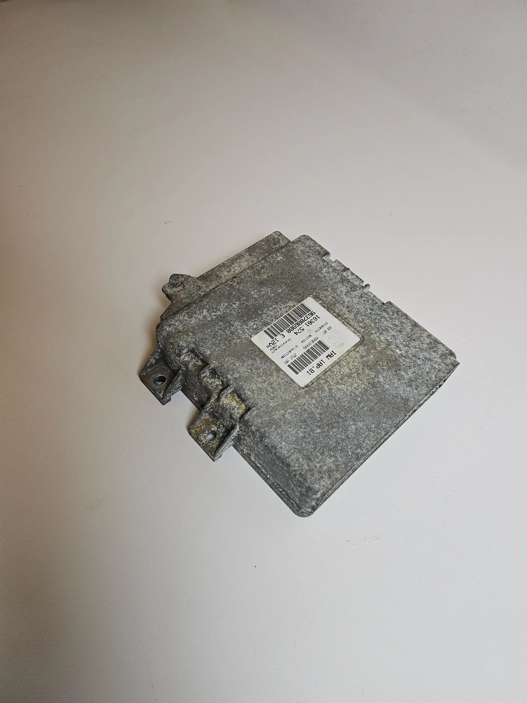 Original PEUGEOT 206 1.4 55KW Boîtier de commande moteur 9637086980