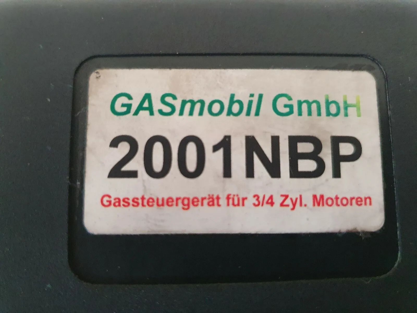 ガスモビル 純正 GASMOBIL ステュアゲルト Gasanlage 2001NBP 3-4シリンダー