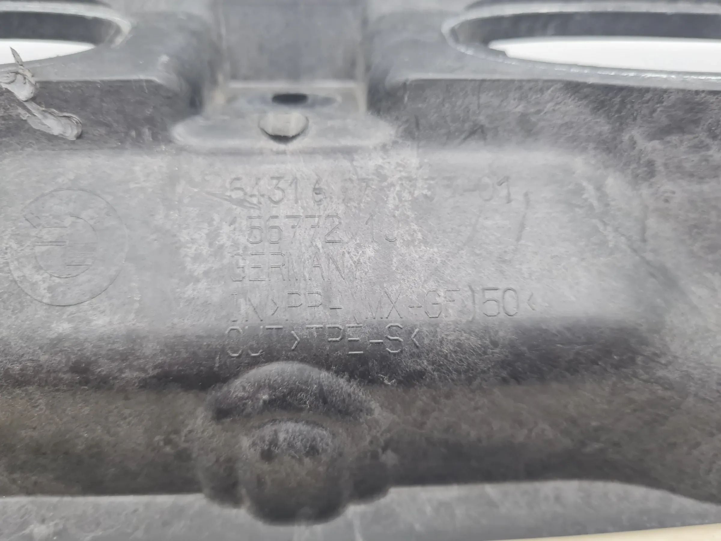 Original BMW 3er (E90/E91) Abschlusswand Heizung 64.31-6979758