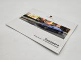Original Porsche 970 Panamera 4 , 4S ,Turbo  Schnell Betriebsanleitung englisch
