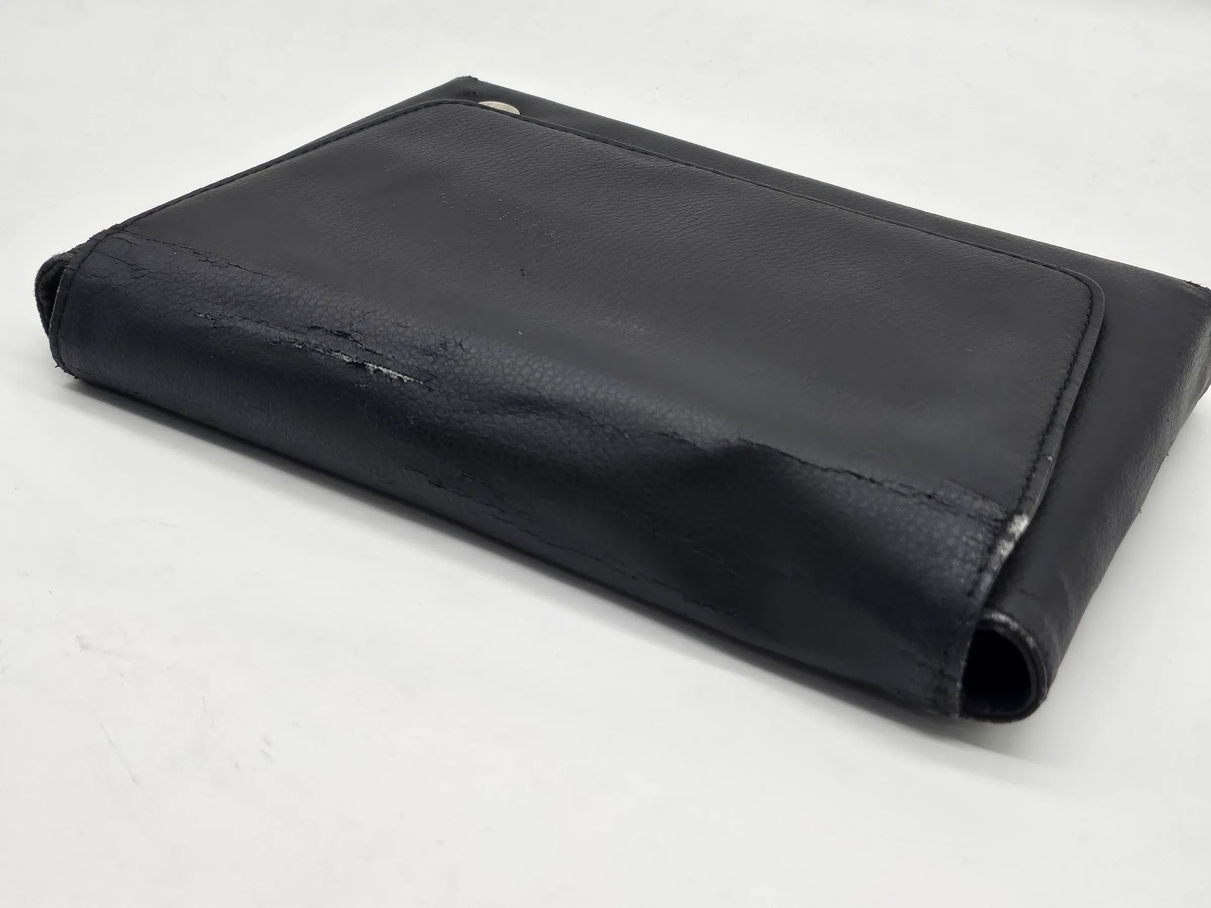 Original Alpina BMW E90 E91 D3 Bordmappe Leder Schwarz