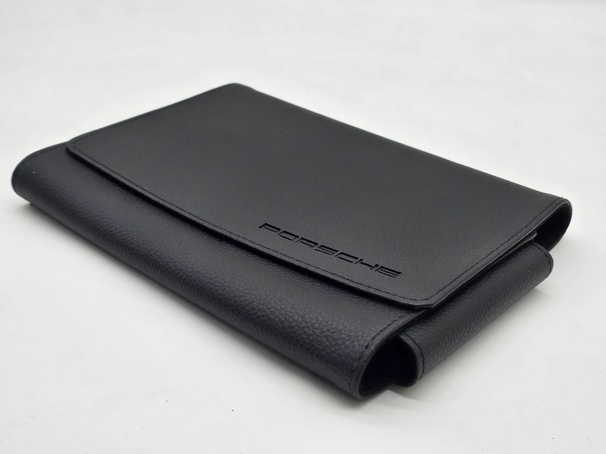 Original Porsche Cayenne 9Y Bordmappe Leder schwarz 2019