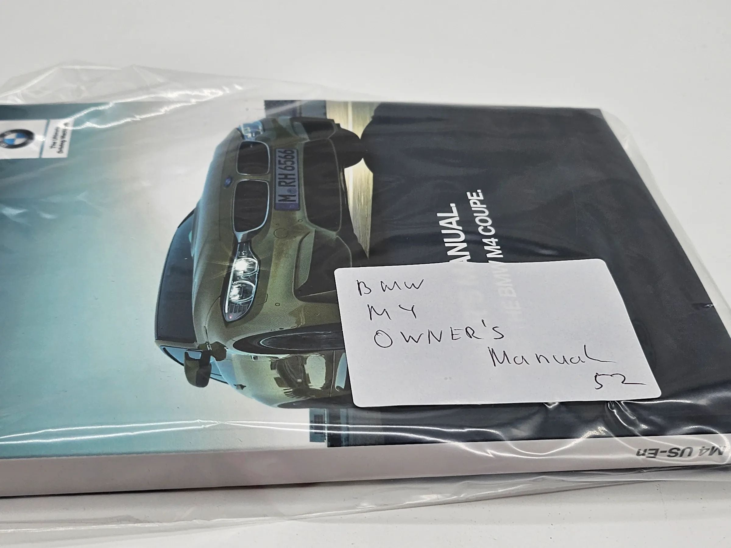 Original BMW M4 COUPE F82 Betriebsanleitung  Bedienungsanleitung Bordbu englisch