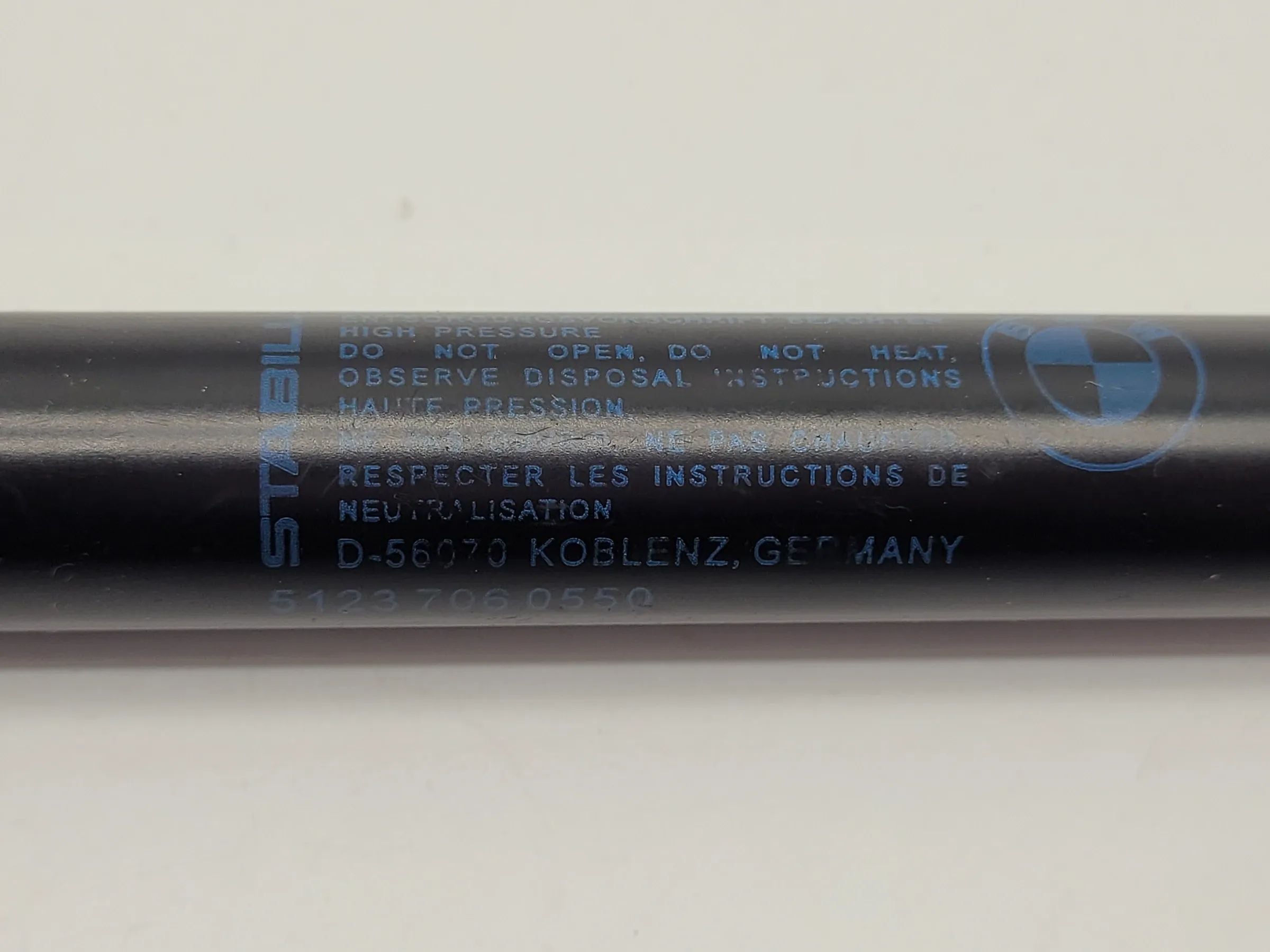 Original BMW 3er (E90/E91/E92) Gasfeder Gasdruckfeder Dämpfer 51237060550