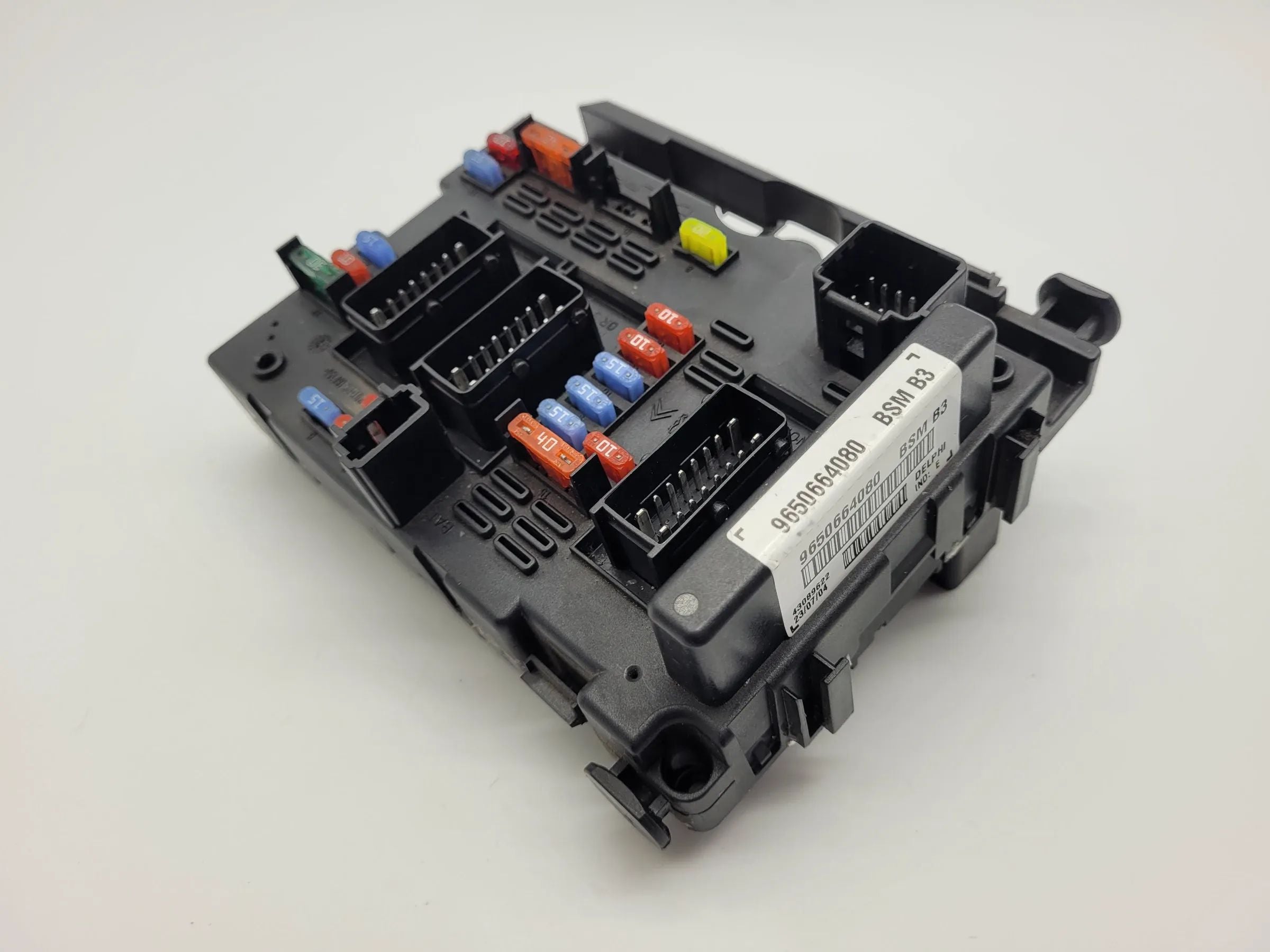 Original Peugeot 206 CC (2D) Sicherungskasten Schmelzsicherung 9650664080