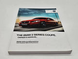 BMW 2er Coupe F22 2017 Betriebsanleitung Bedienungsanleitung Handbuch englisch