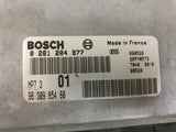 Engine control unit Citroen Berlingo BJ 2000 Bosch 0261204977 9630985480 K17 