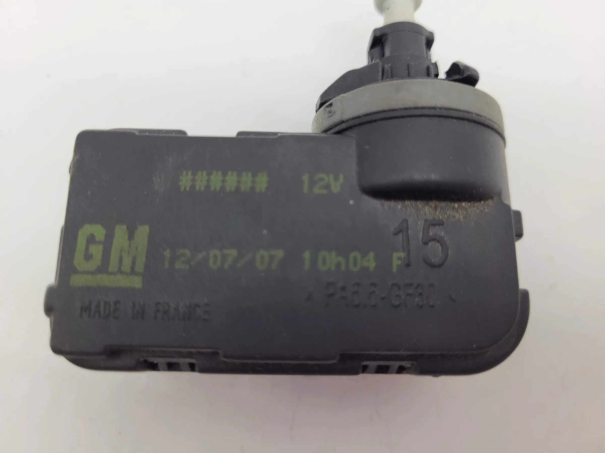 Opel Corsa D S07 Scheinwerfer Stellmotor LWR L/R PA6.6-GF 30 (Original)