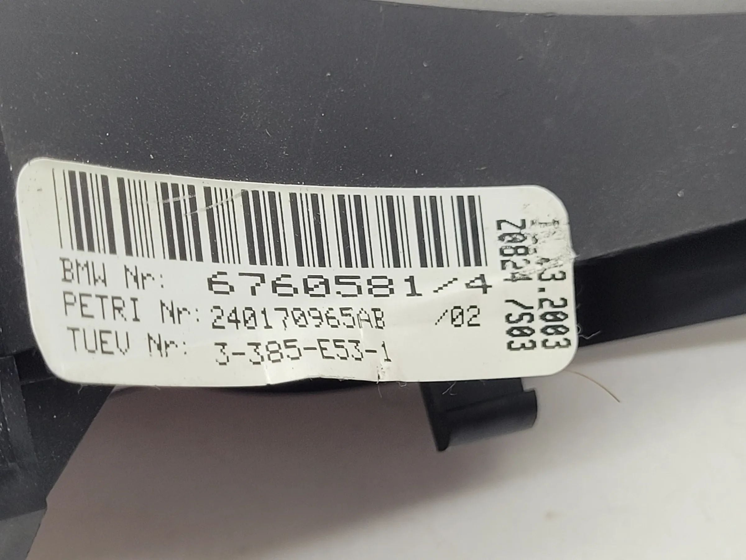 BMW 5er Touring E39 Leiste Lenkradschalter Taste 6760581 Original