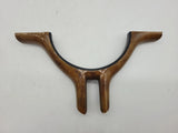 BMW 5er Leiste Lenkradschalter Unterteil Holzoptik (6760581) Original