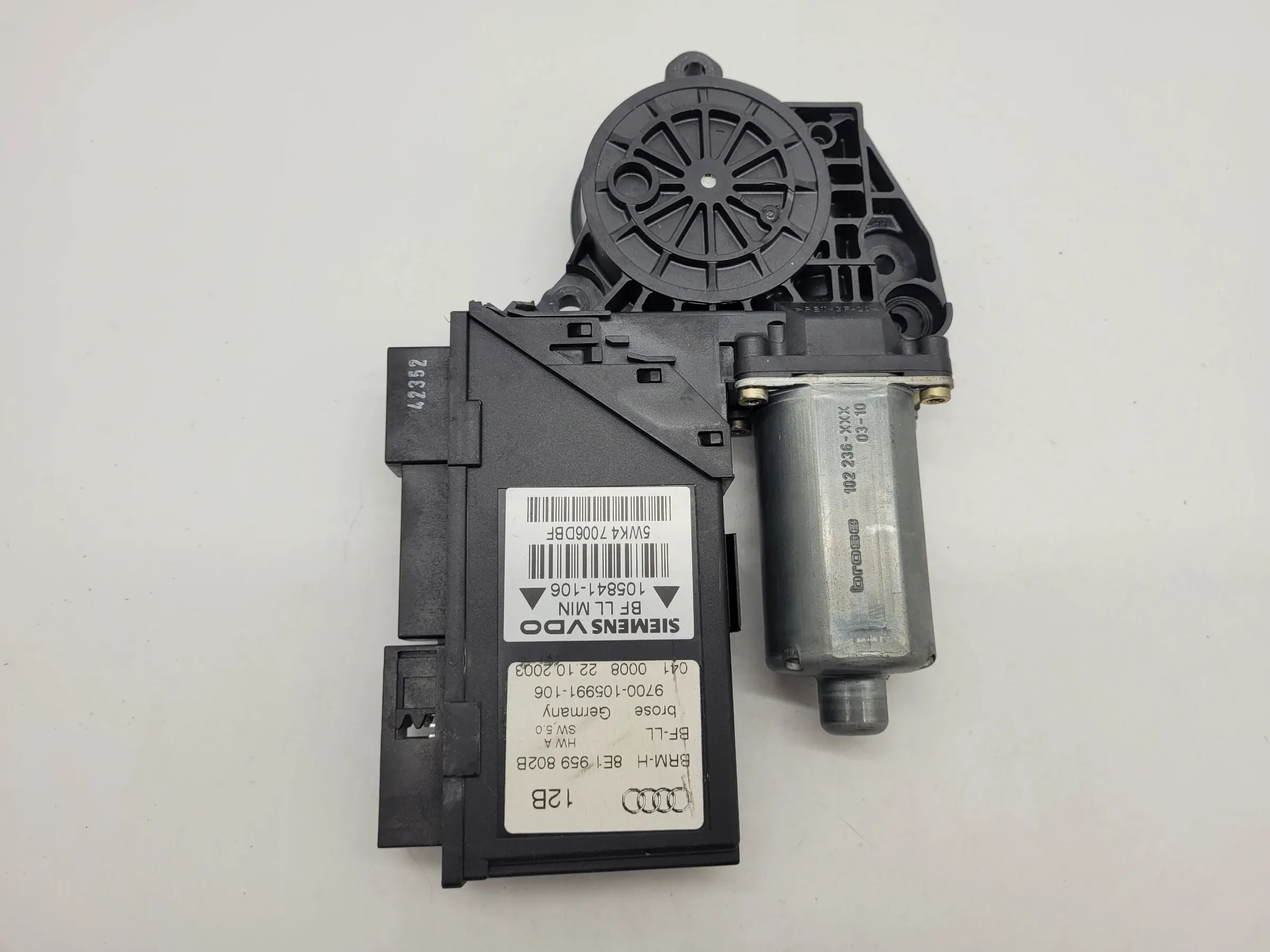 Original Audi A4 (8E/B6/B7) Fensterhebermotor Rechts Vorne 8E1959802B