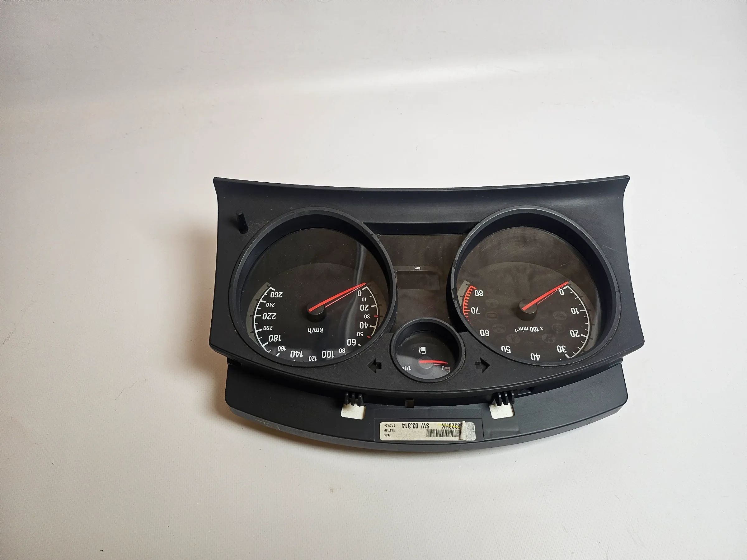 Oryginalny Opel Astra H Zafira B Licznik Kombiinstrument Benzyna VDO 13186328HK