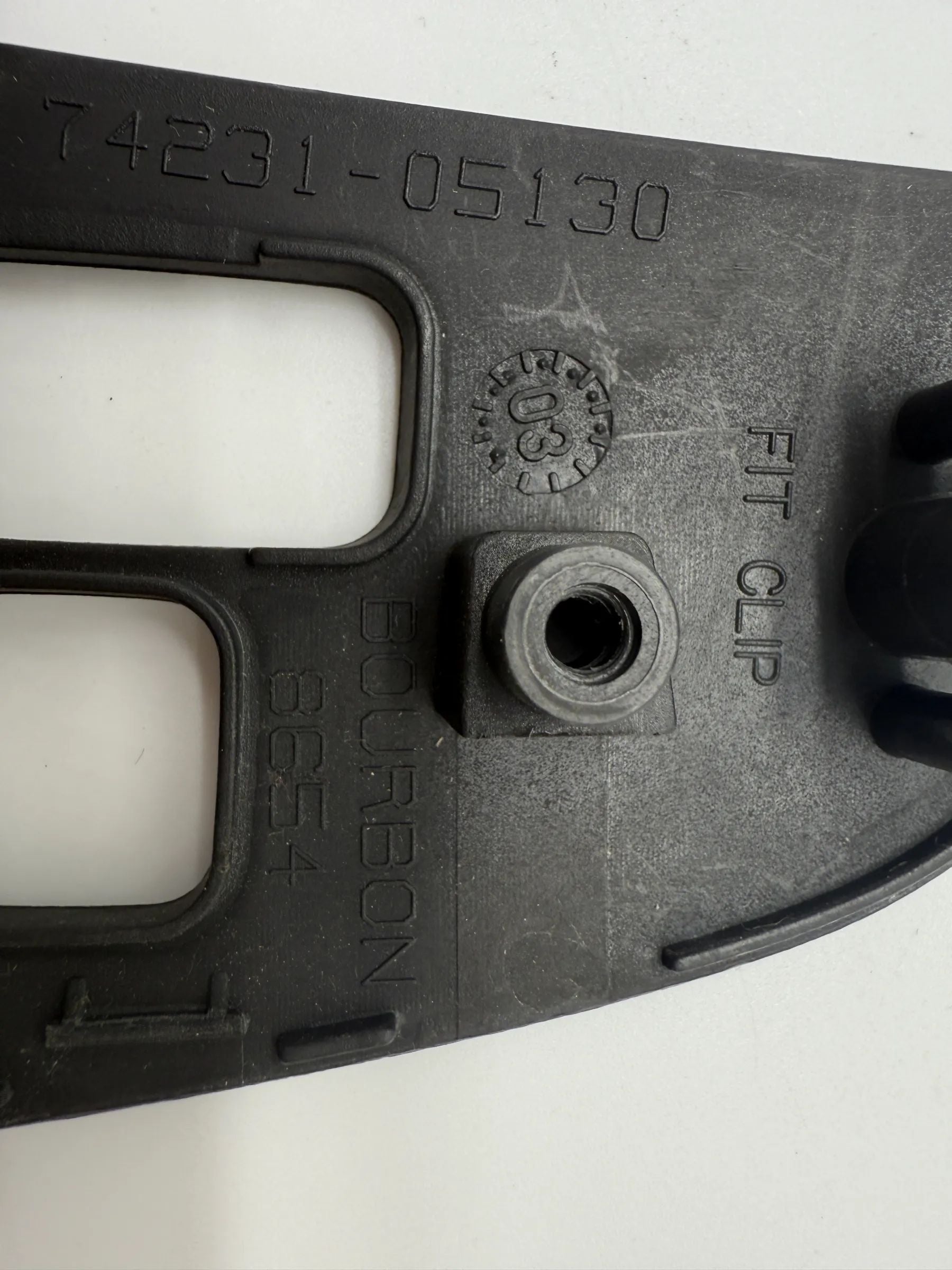 Original Toyota Avensis (T25) Electric Window Regulator Frame Front Left 7423105130