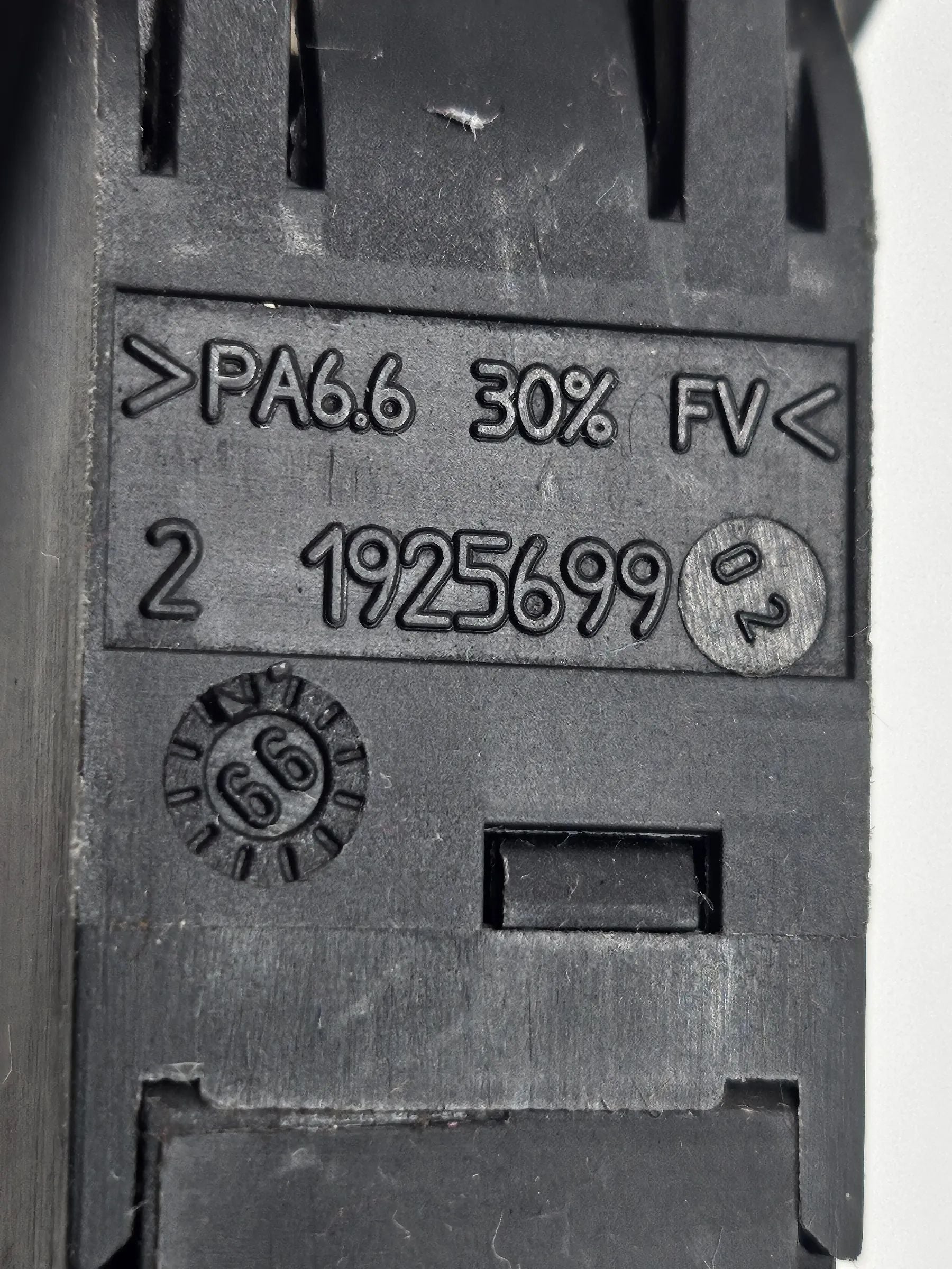 Original Peugeot 206 headlight range control LWR switch 1925699 