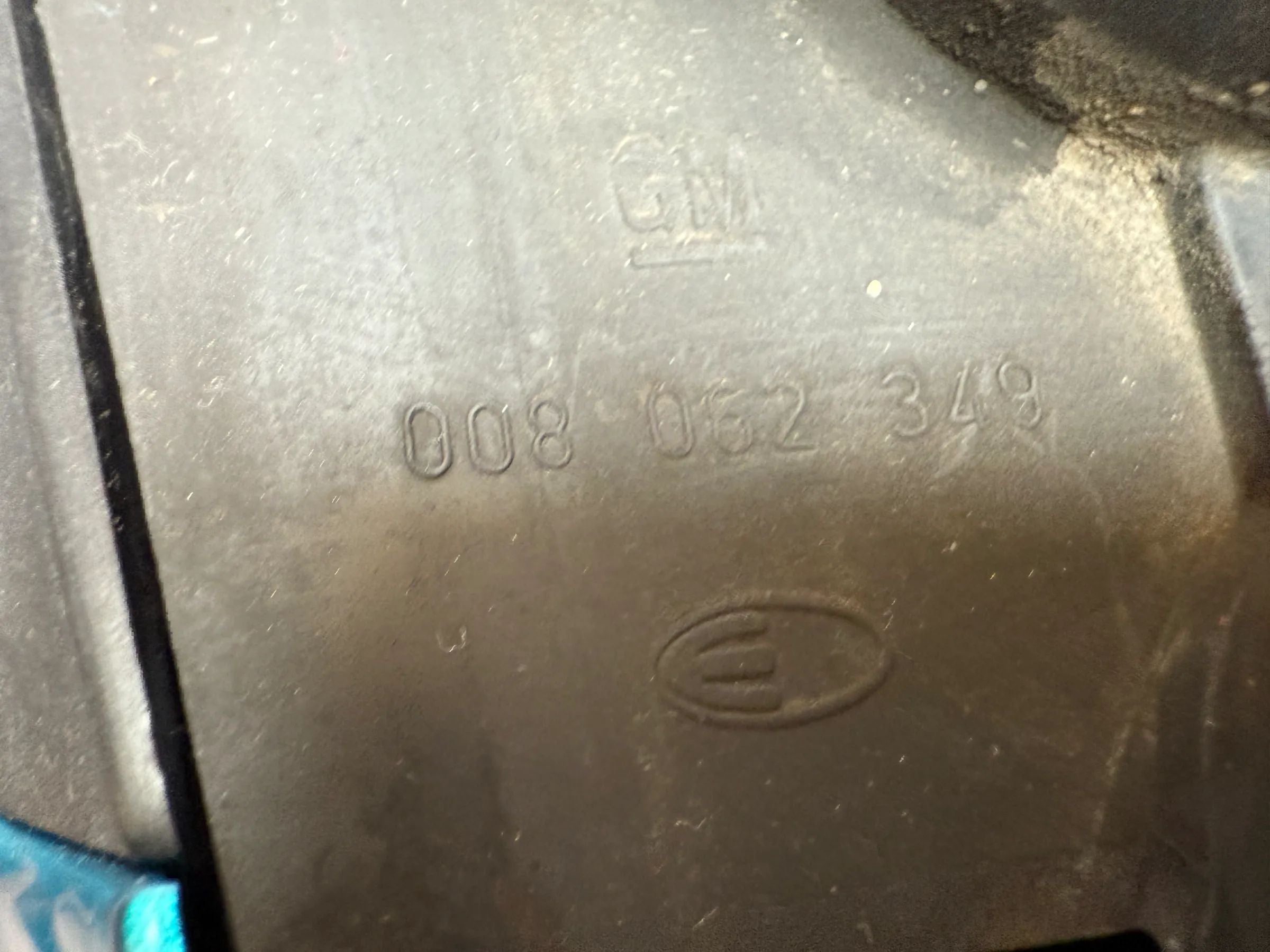 Original Opel Corsa B (S93) Außenspiegel Links Ardenblau 047109