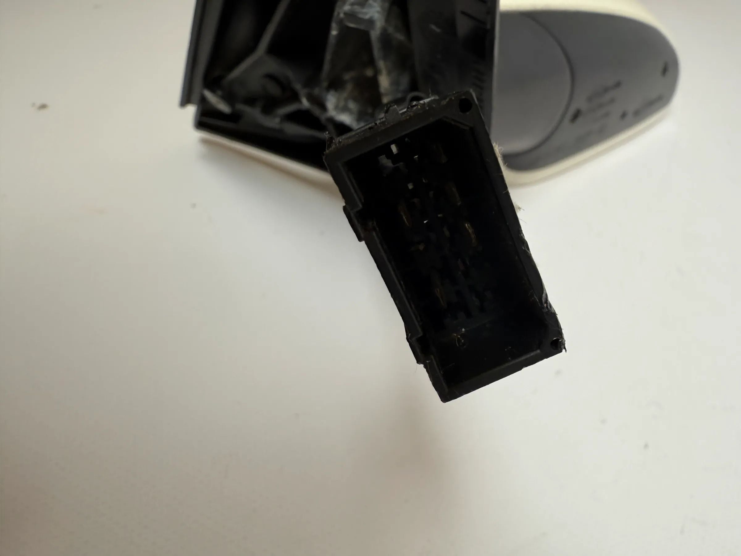 Original Audi A3 / A4 (8L1/8D2) Außenspiegel Elektrisch Links Weiss RSO225395